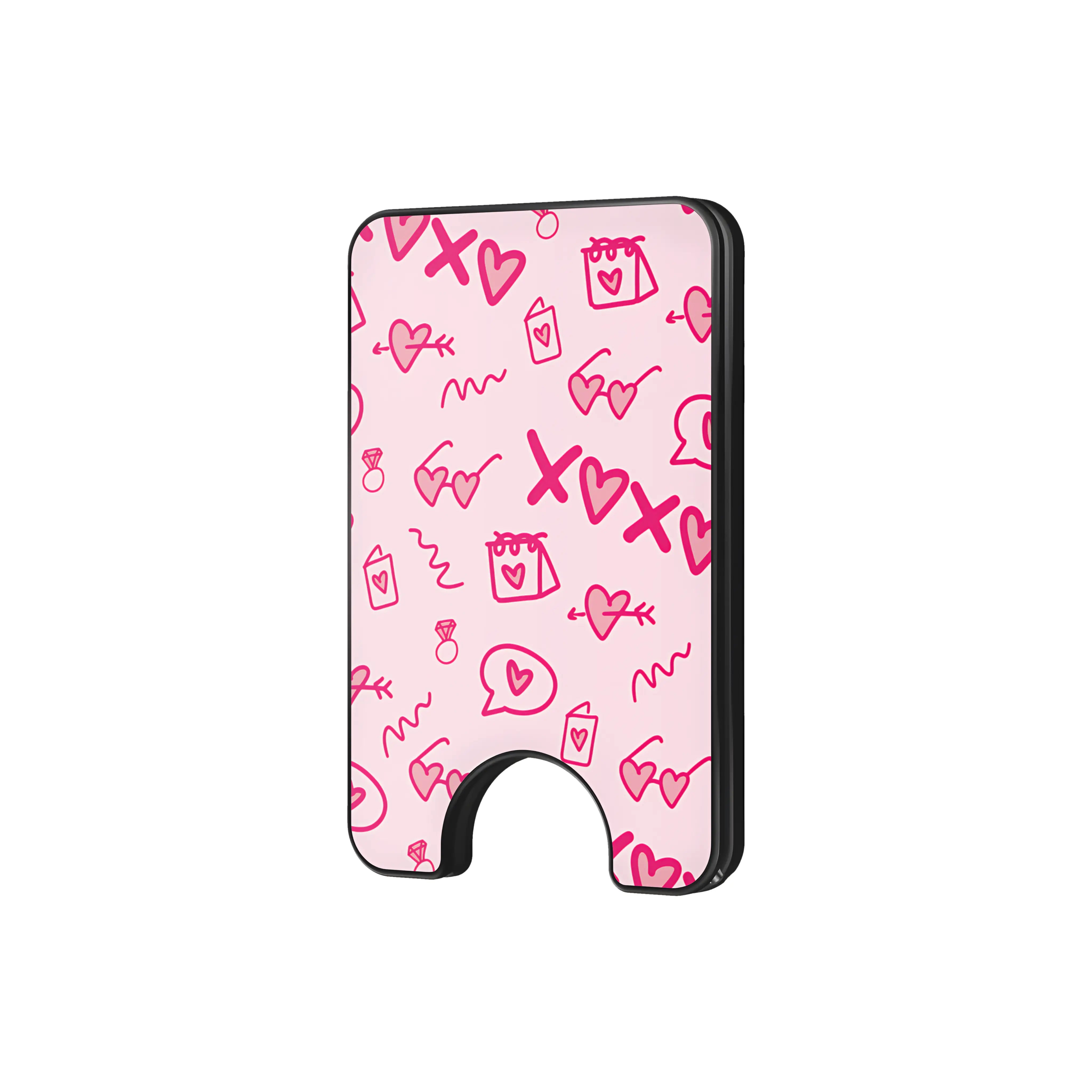 Glamour Bloom - Magnetic Wallet & Stand