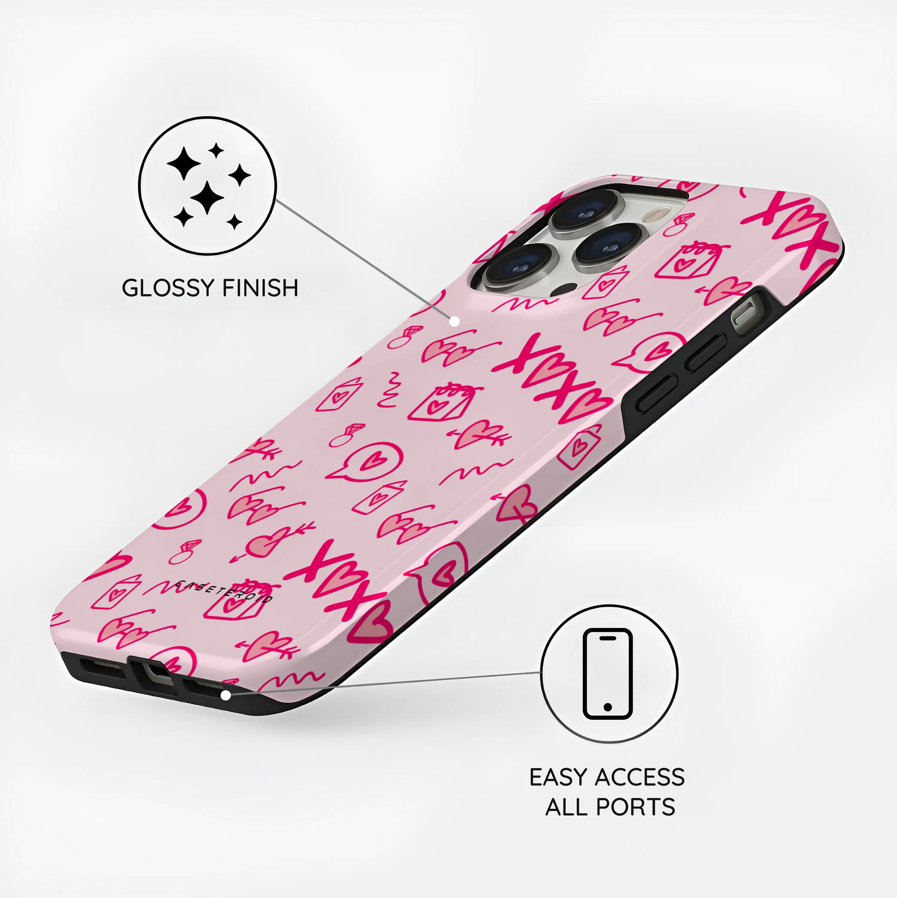 Glamour Bloom - iPhone 14 Pro Case