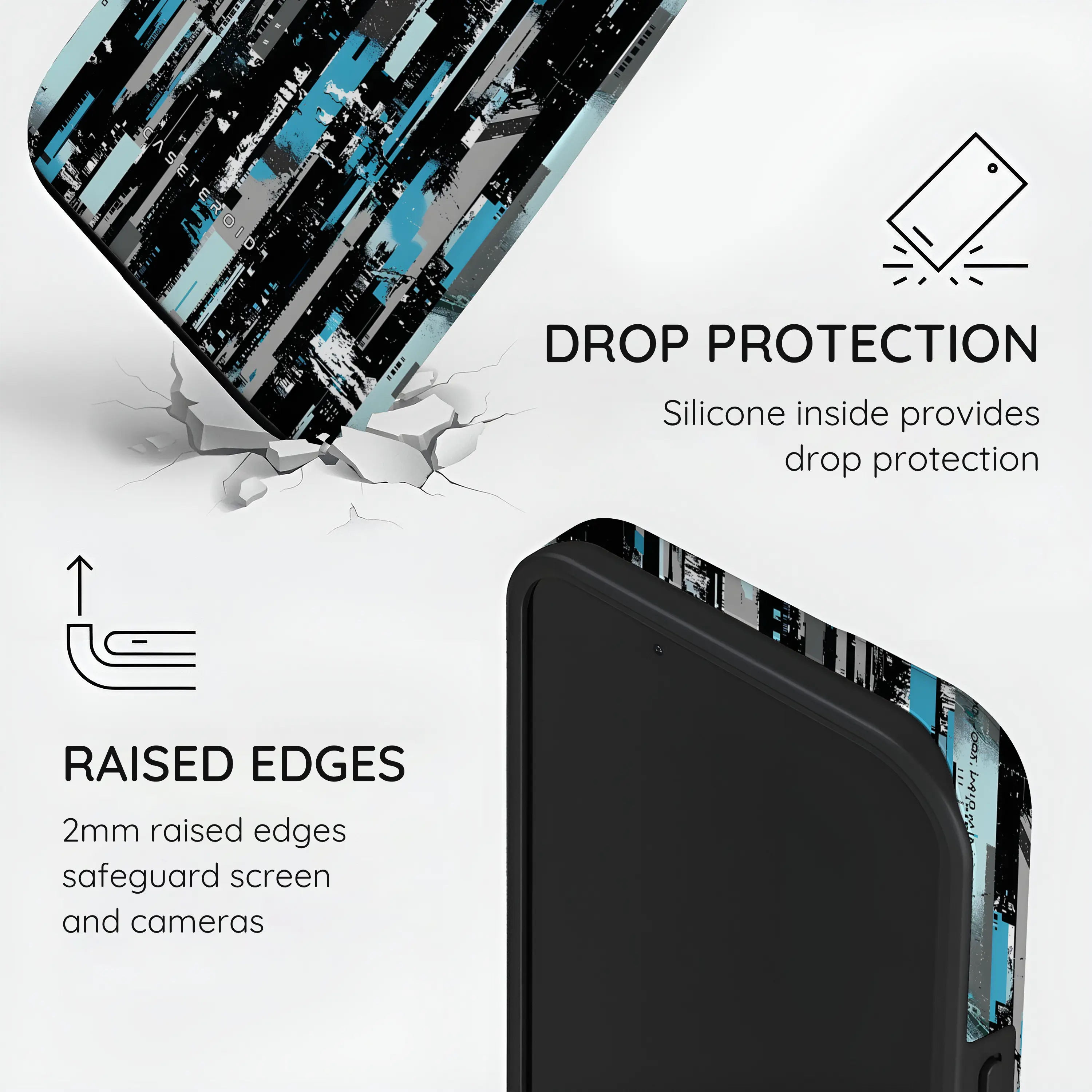 Glitch Matrix - iPhone 15 Case