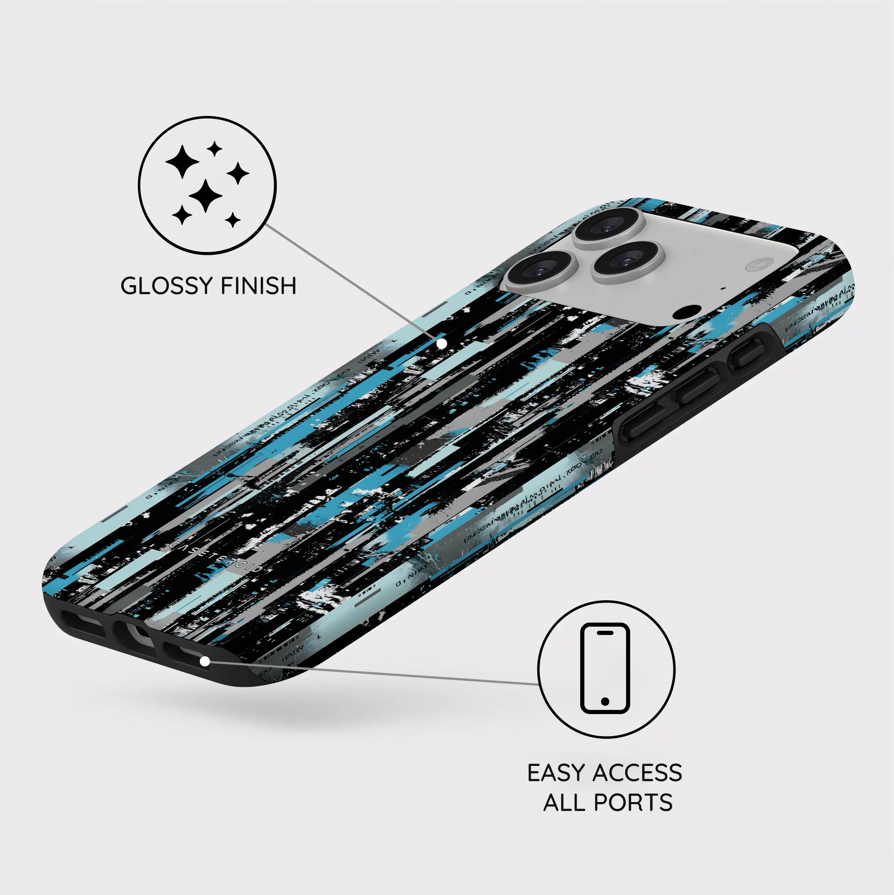 Glitch Matrix - iPhone 17 Pro Max Case