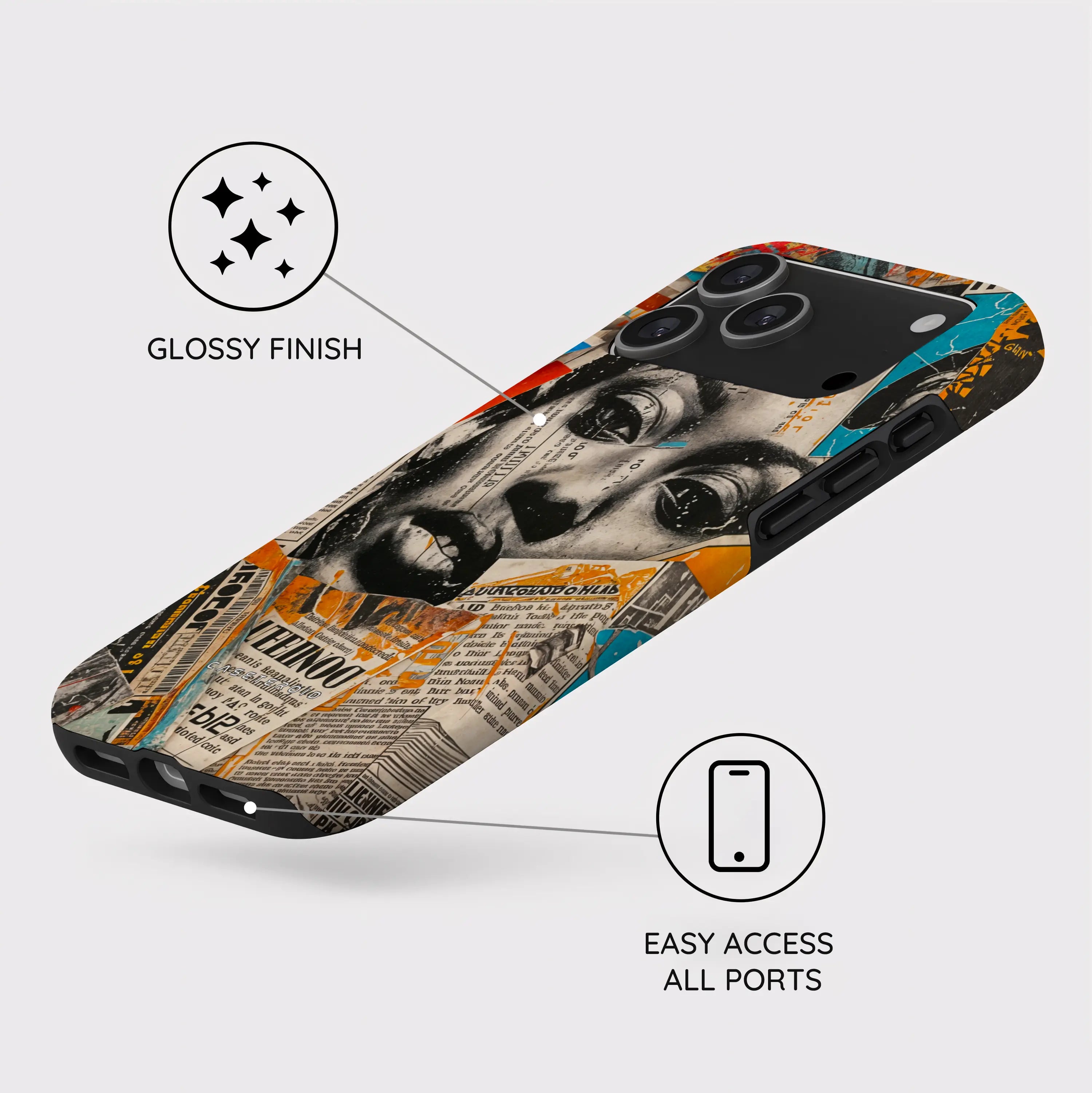 Global Gazette Montage - iPhone 17 Pro Max Case