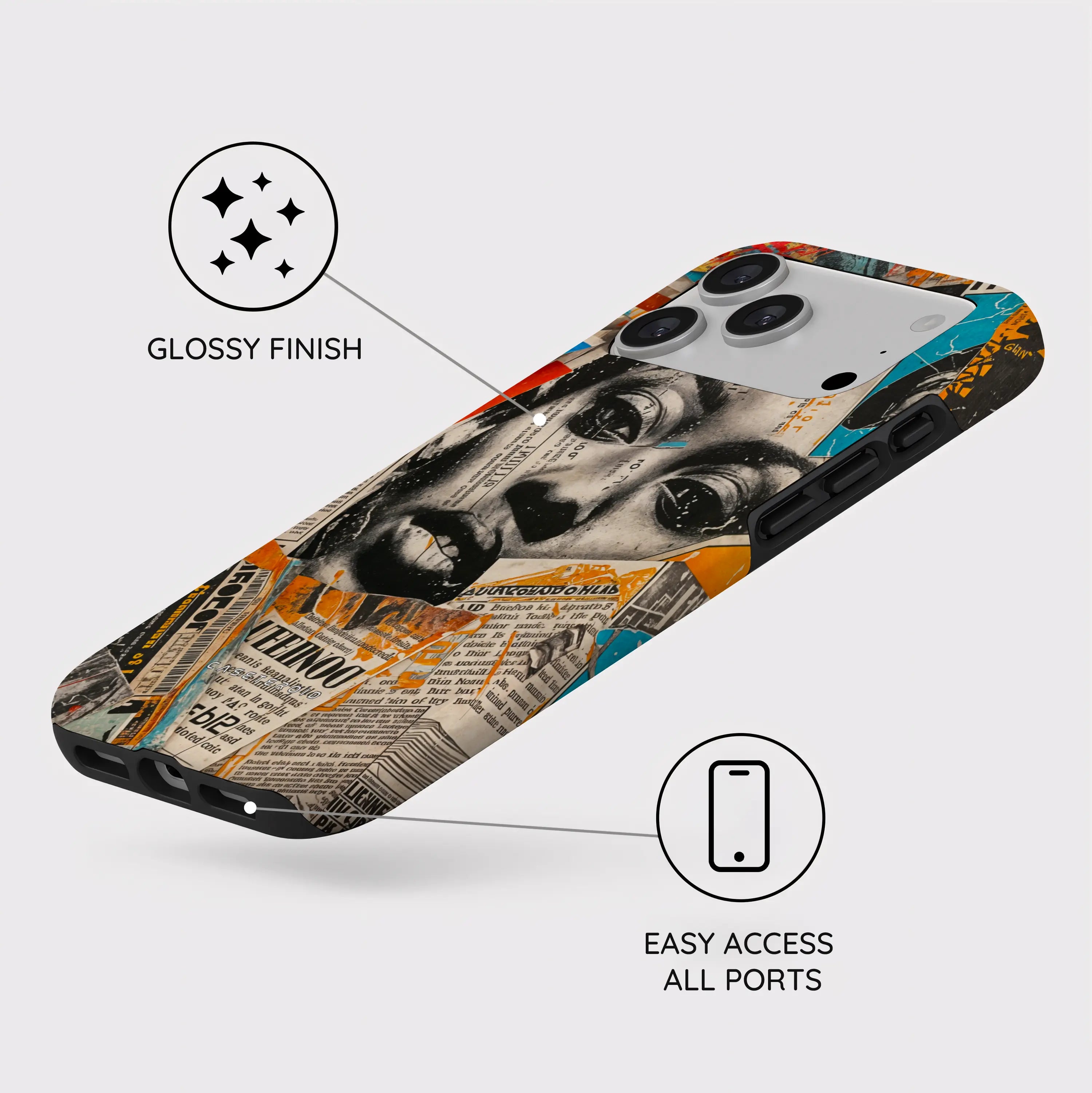 Global Gazette Montage - iPhone 17 Pro Max Case