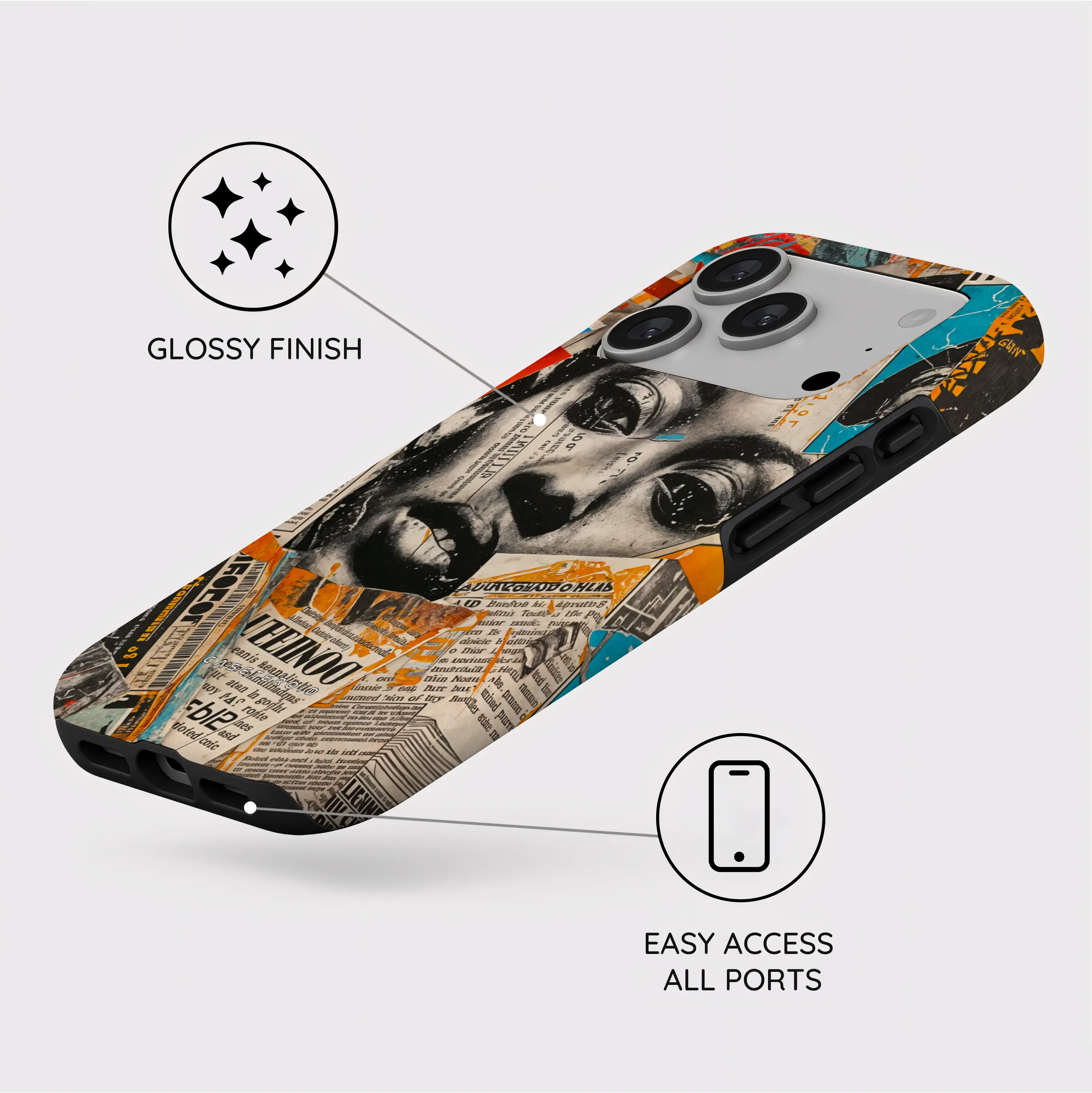 Global Gazette Montage - iPhone 17 Pro Case