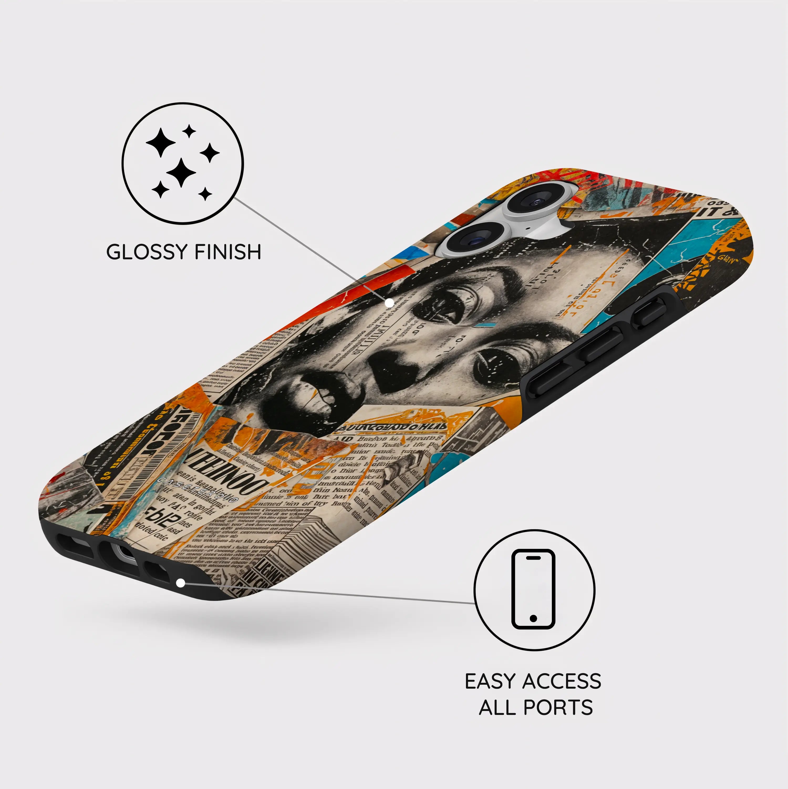 Global Gazette Montage - iPhone 17 Case