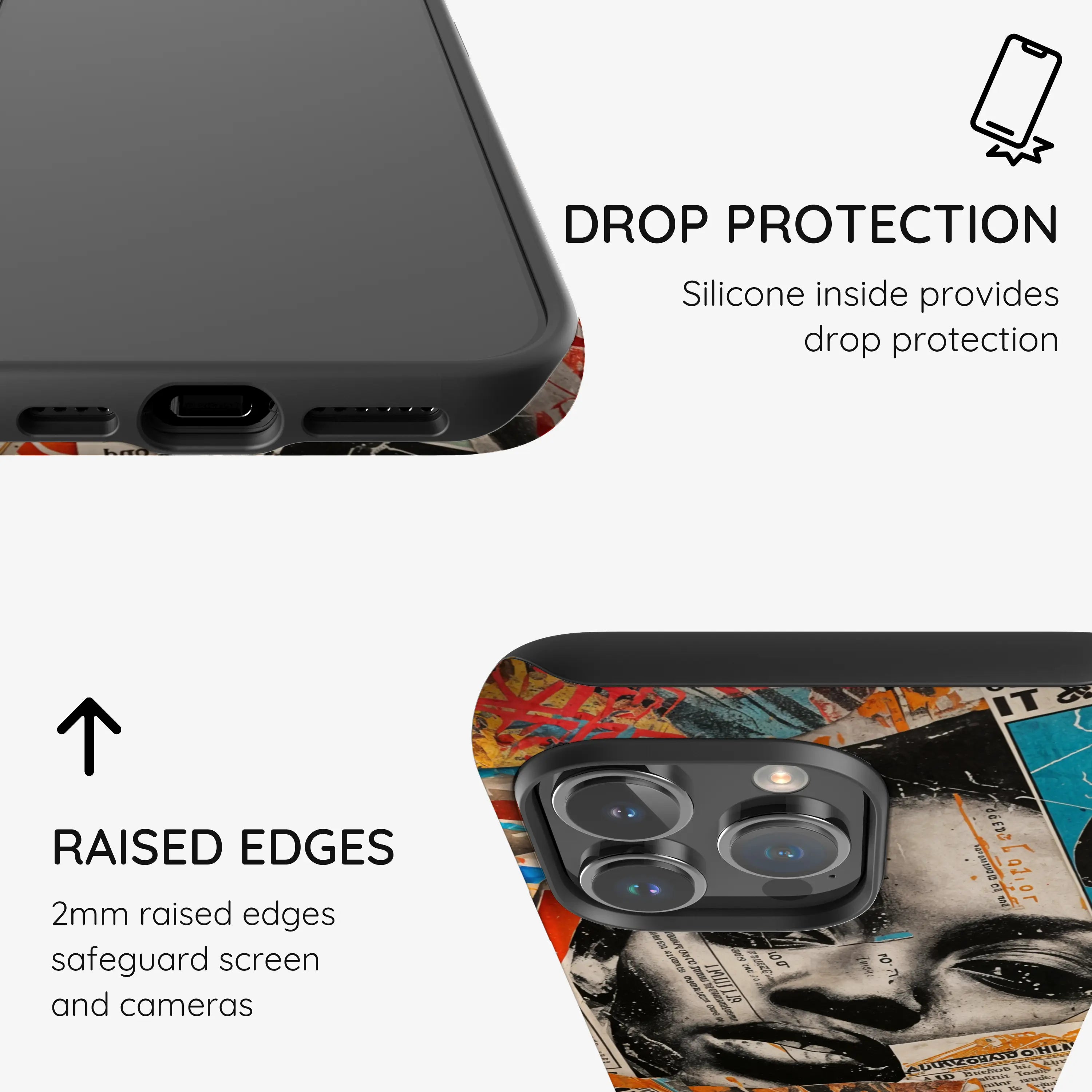 Global Gazette Montage - iPhone 14 Pro Max Case