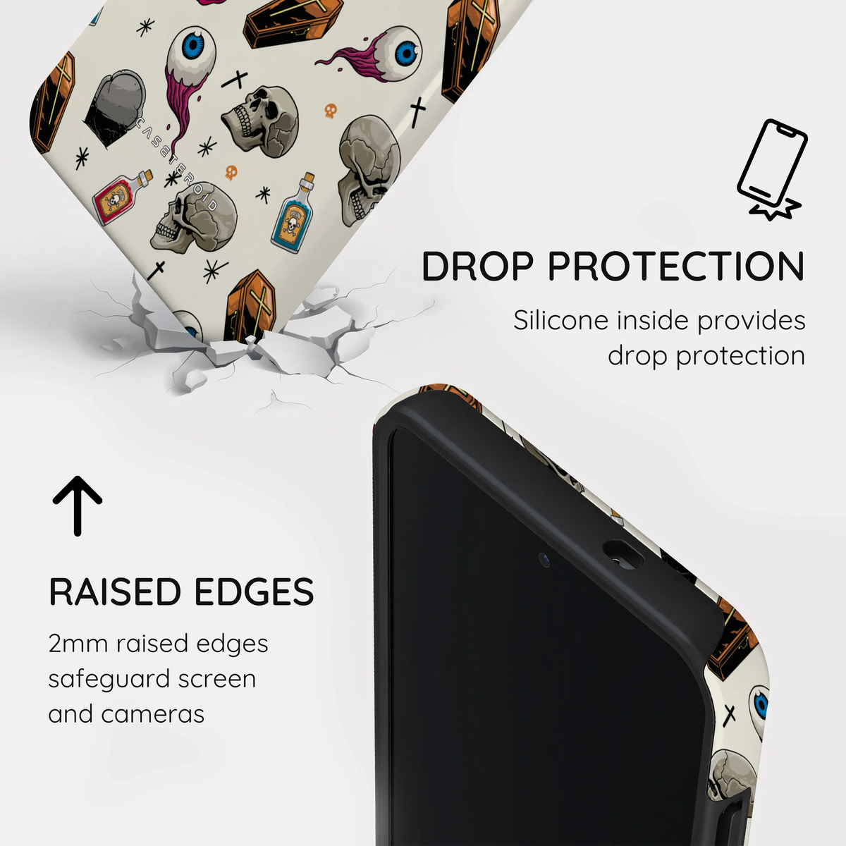 Graveyard Flash - Samsung Galaxy S25 Case
