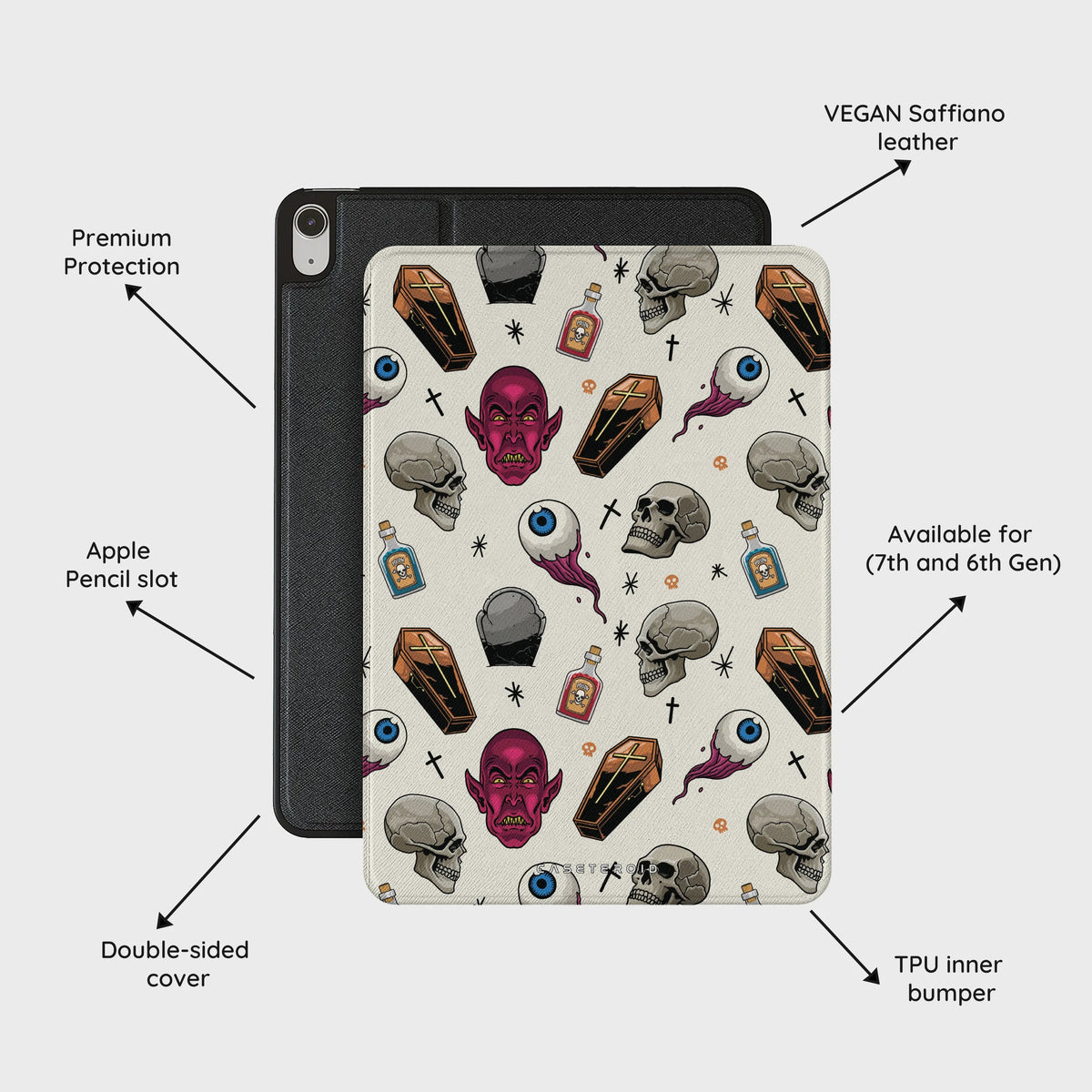 Graveyard Flash - iPad Air 11 (7th/6th Gen) Case