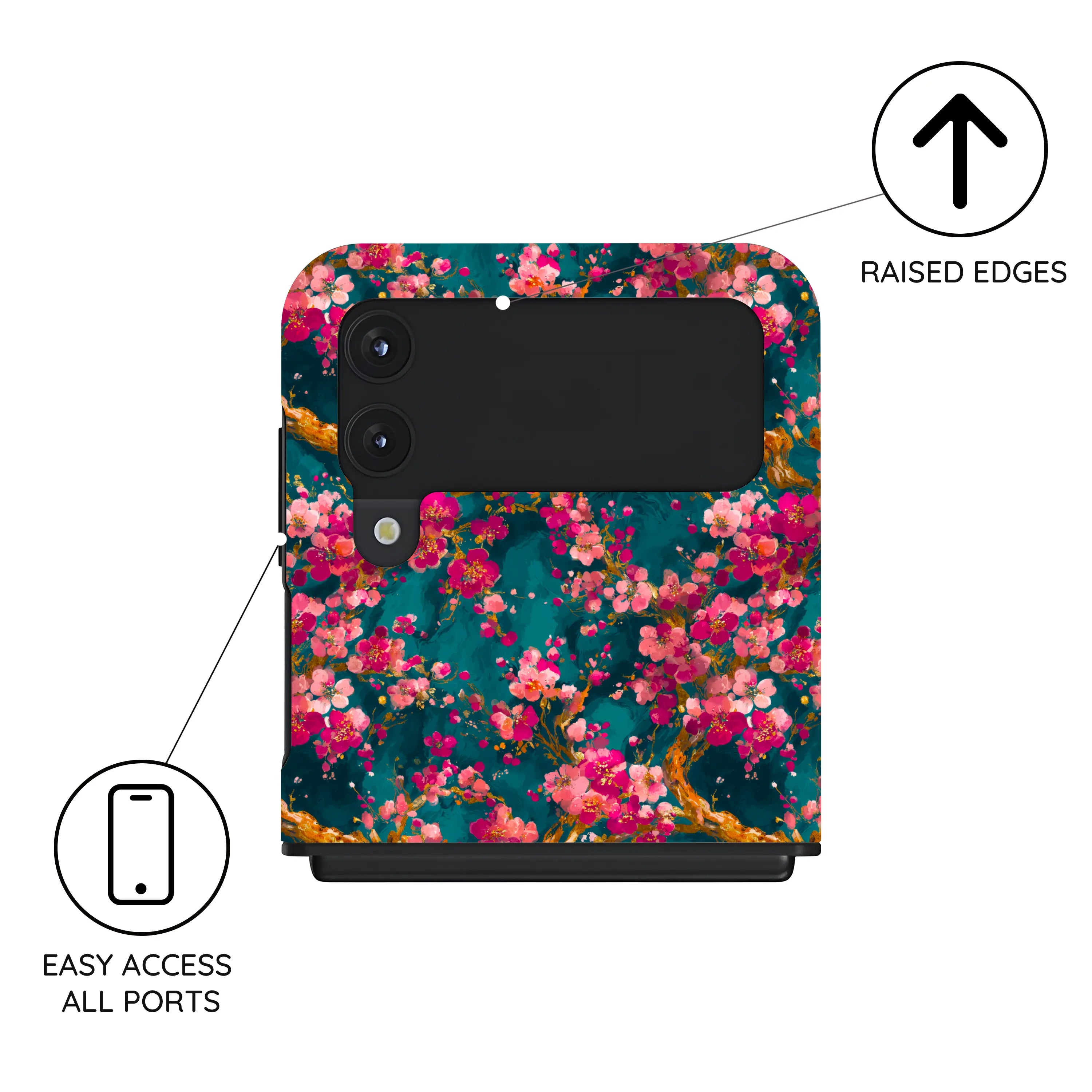 Hanagami - Samsung Galaxy Z Flip 4 Case
