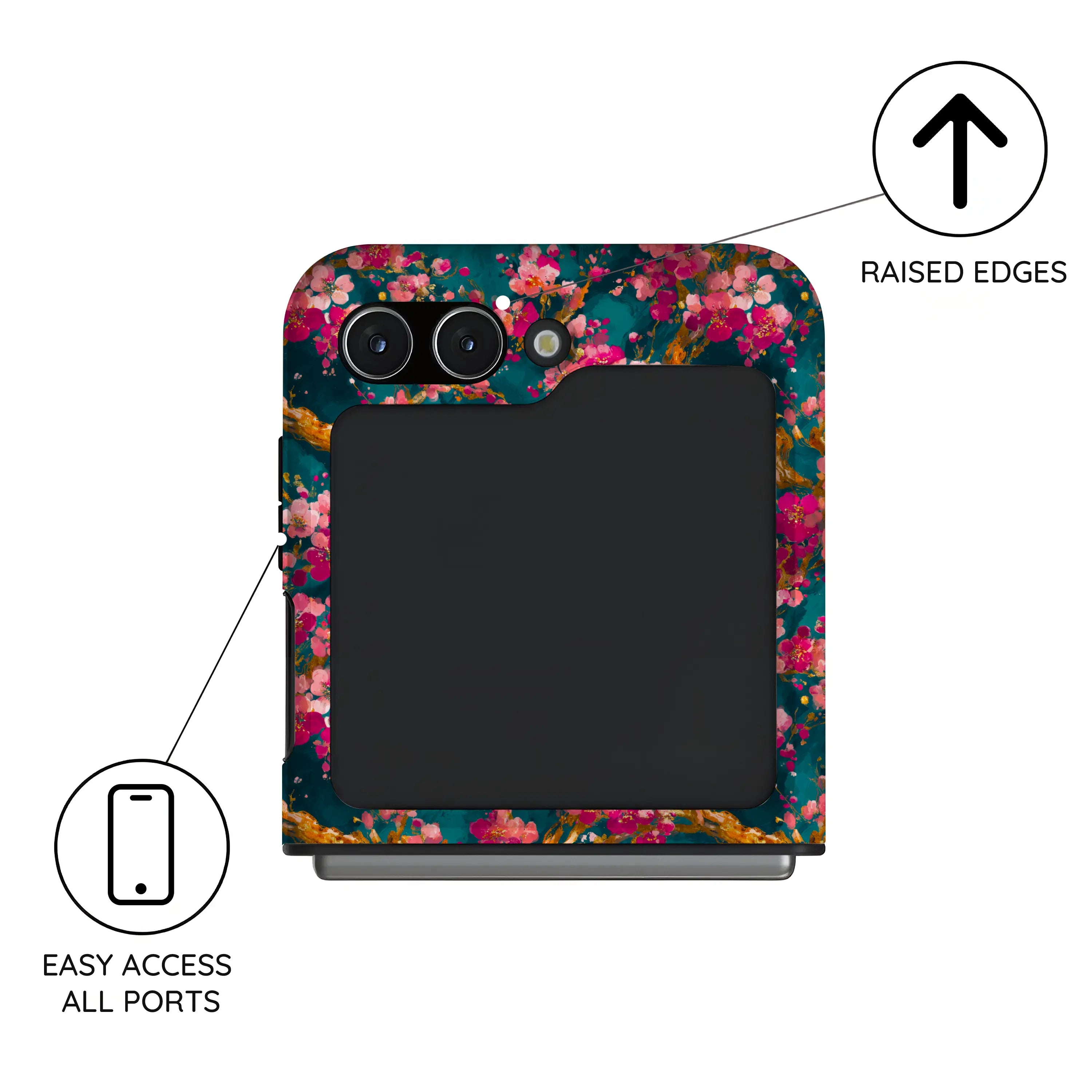 Hanagami - Samsung Galaxy Z Flip 5 Case