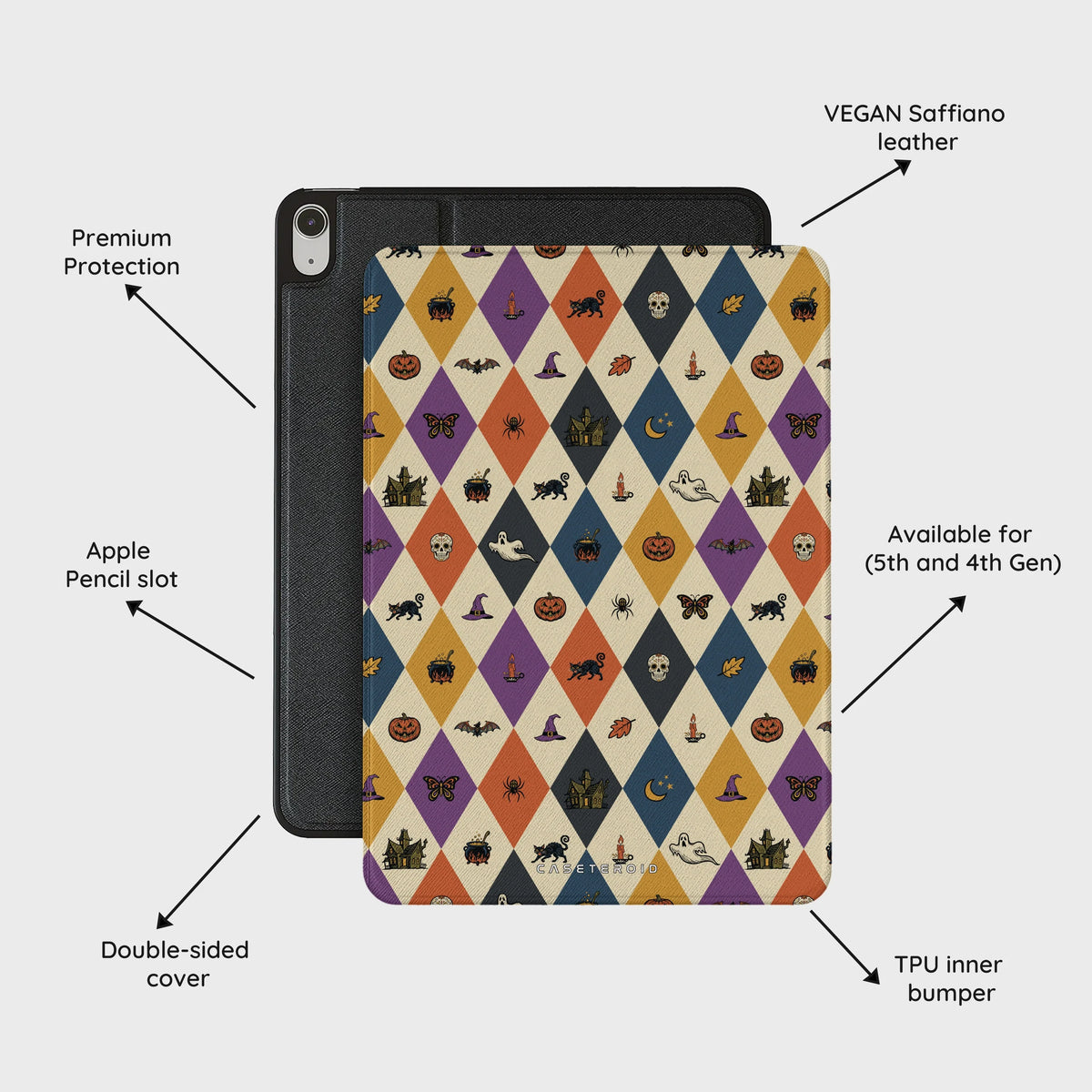 Harlequin Hex - iPad Air 10.9 (5th/4th Gen) Case