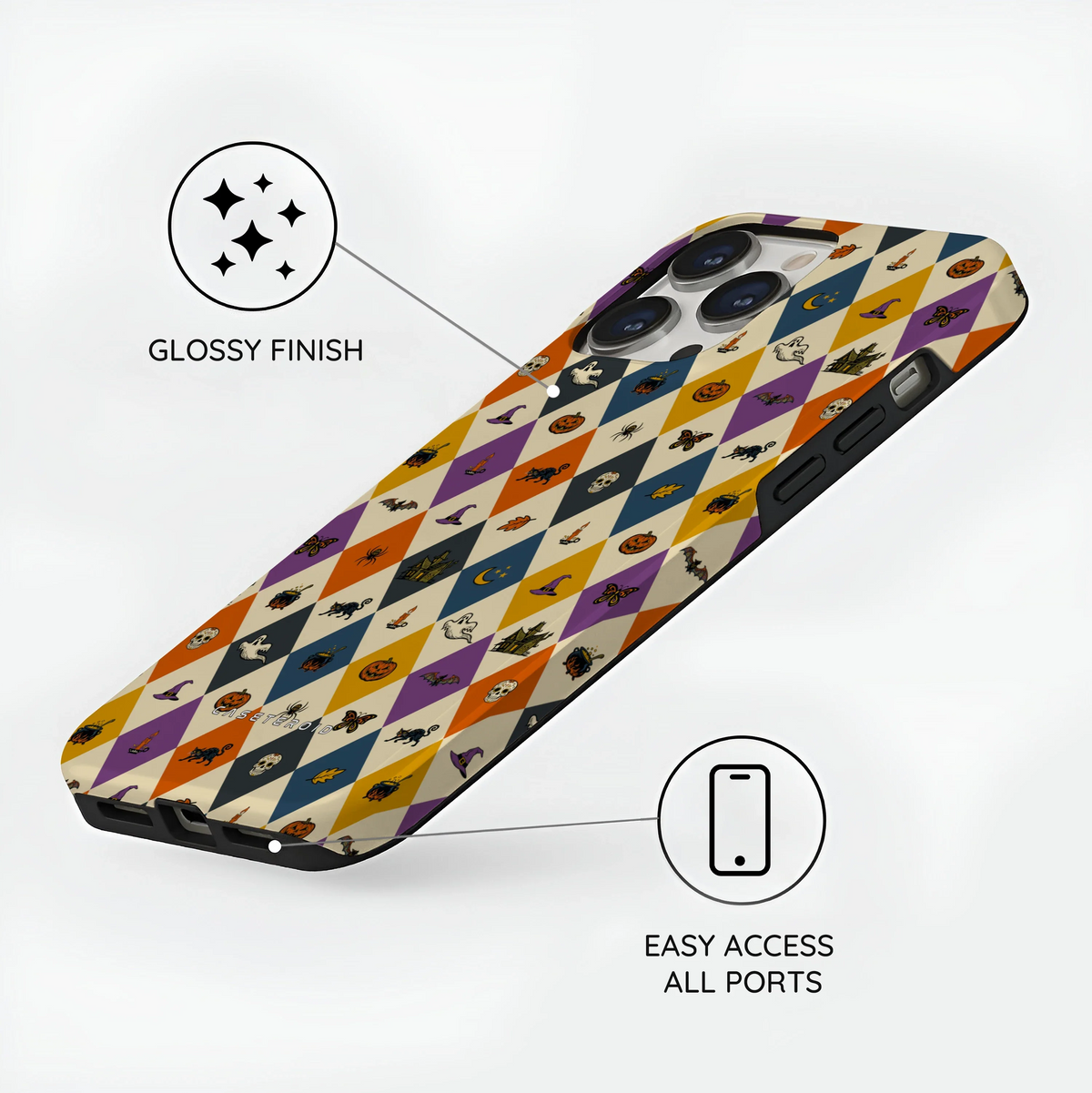 Harlequin Hex - iPhone 13 Pro Max Case