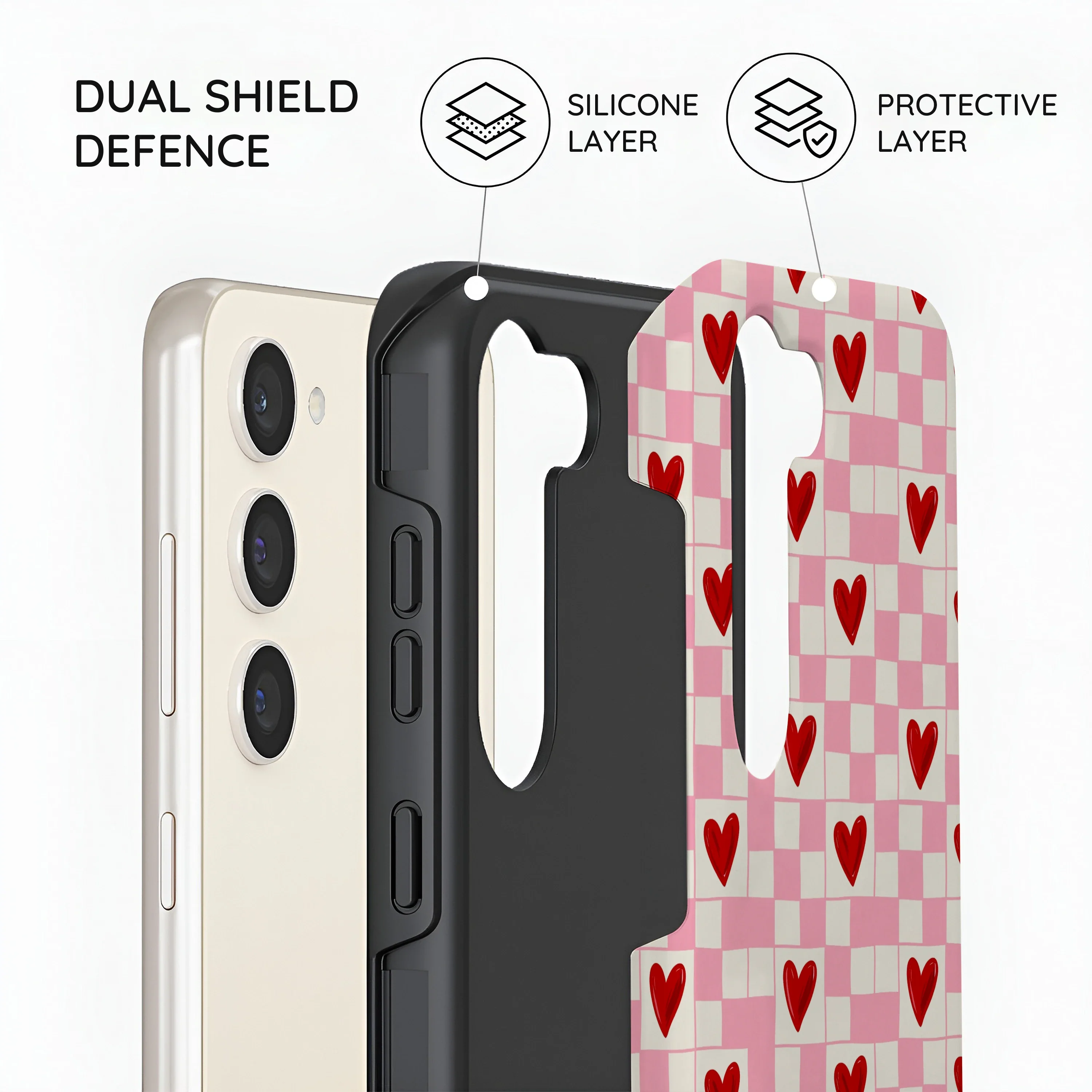 Heart Check - Samsung Galaxy S23 Case
