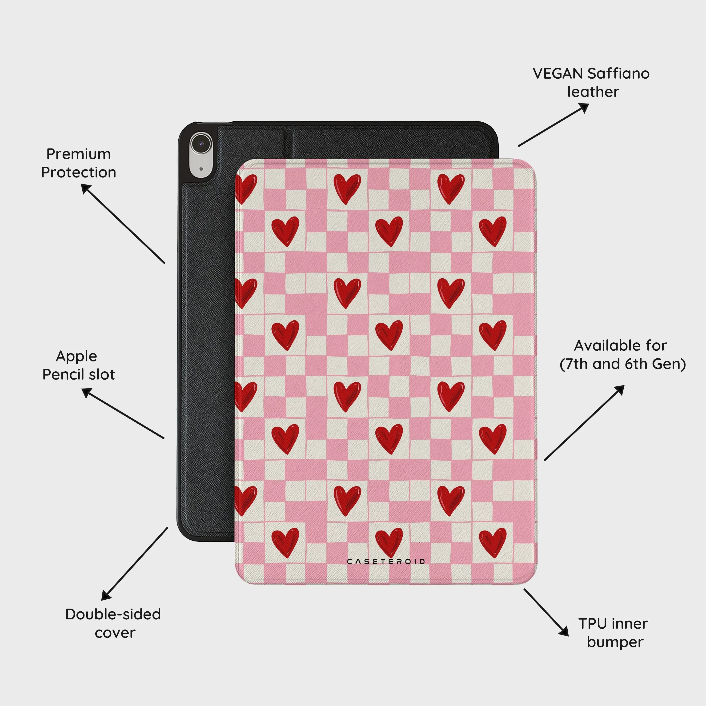 Heart Check - iPad Air 11 (7th/6th Gen) Case