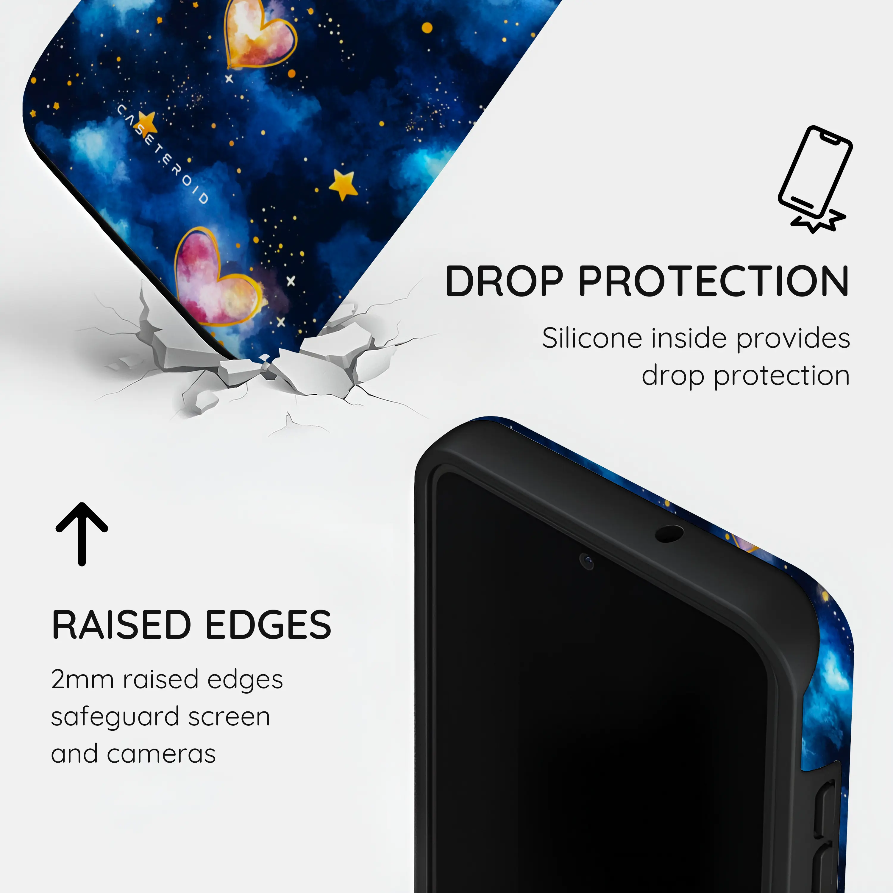 Hearts of the Cosmos - Samsung Galaxy S23 Plus Case