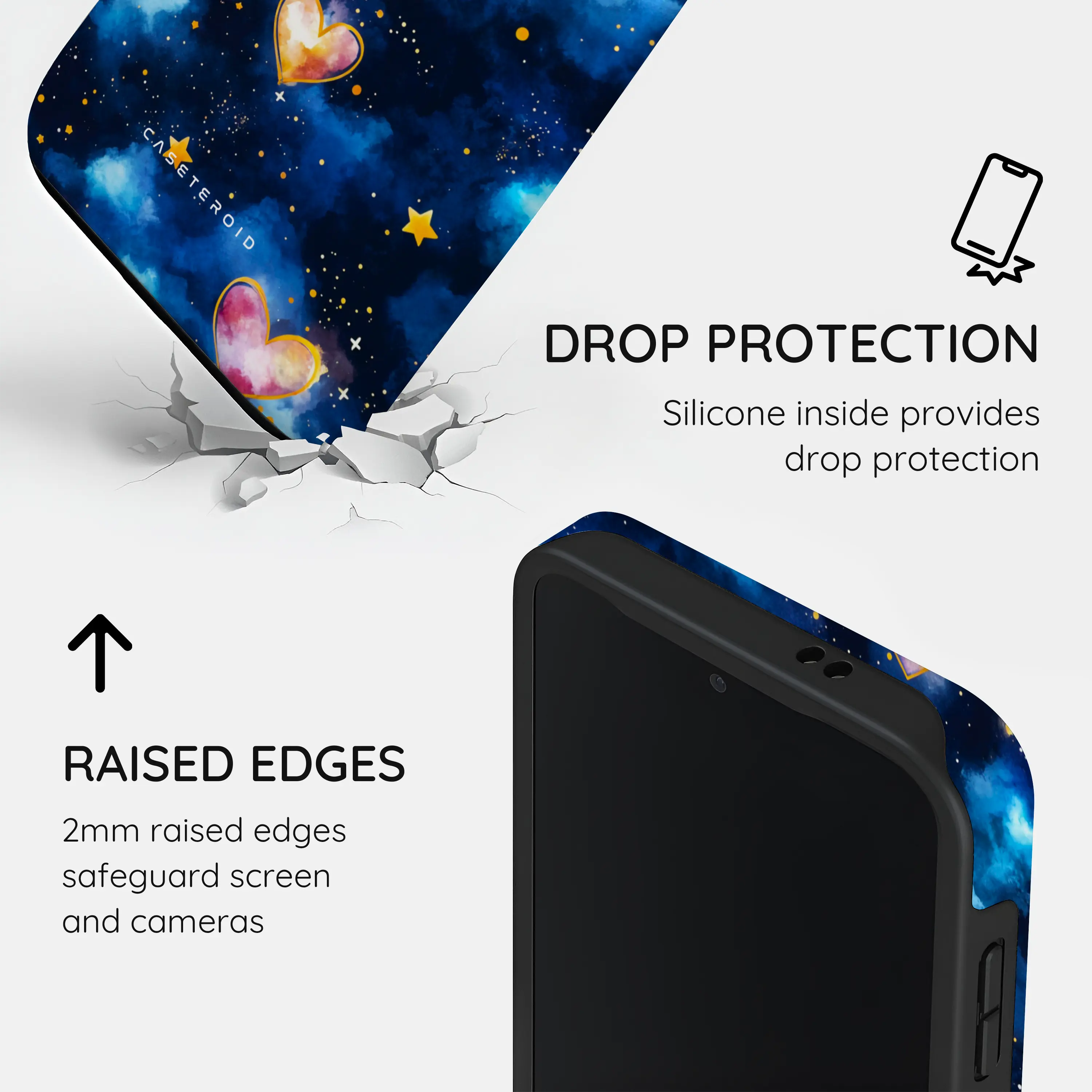 Hearts of the Cosmos - Samsung Galaxy S24 Plus Case