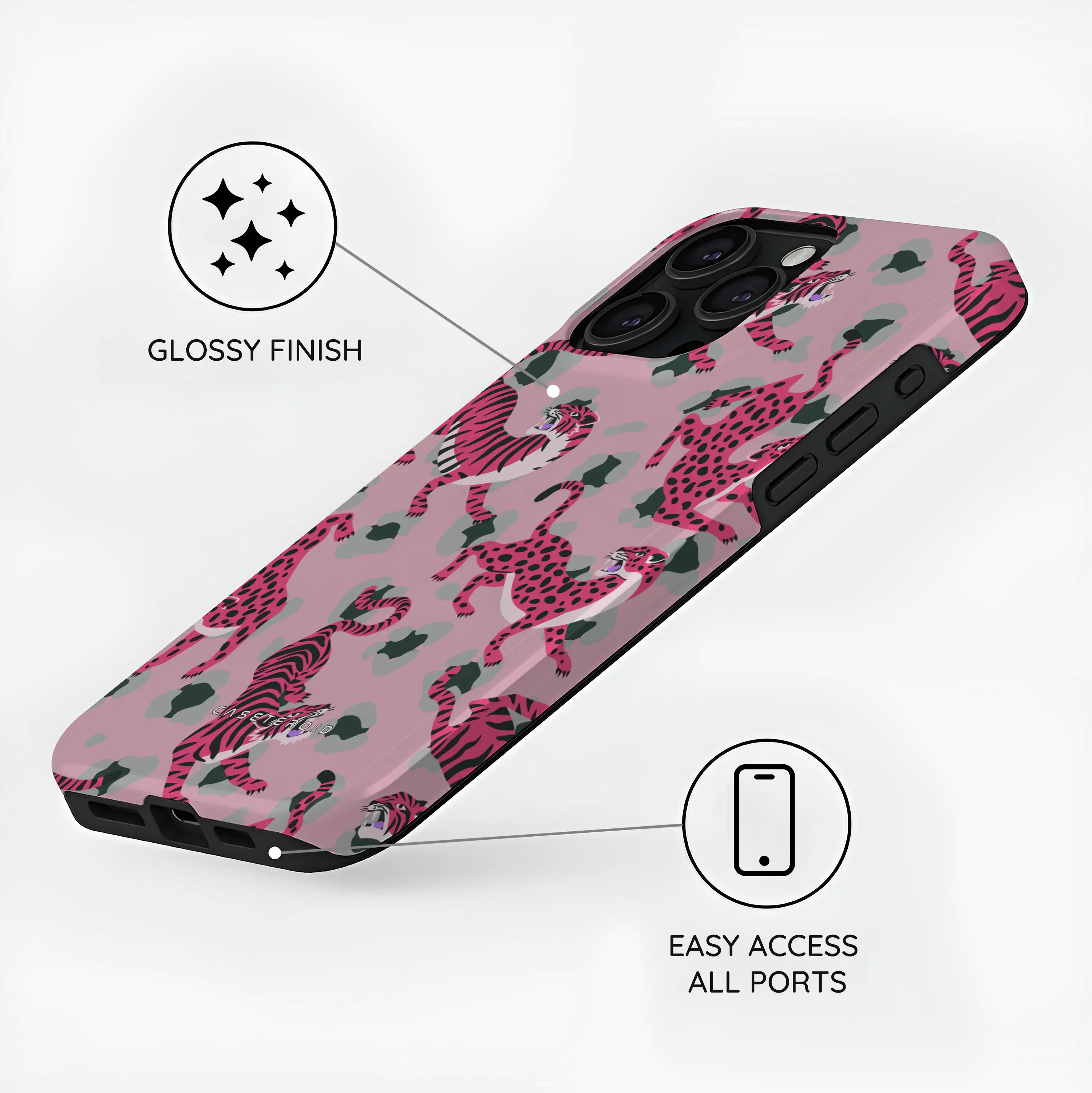 Hot Terrain - iPhone 15 Pro Case