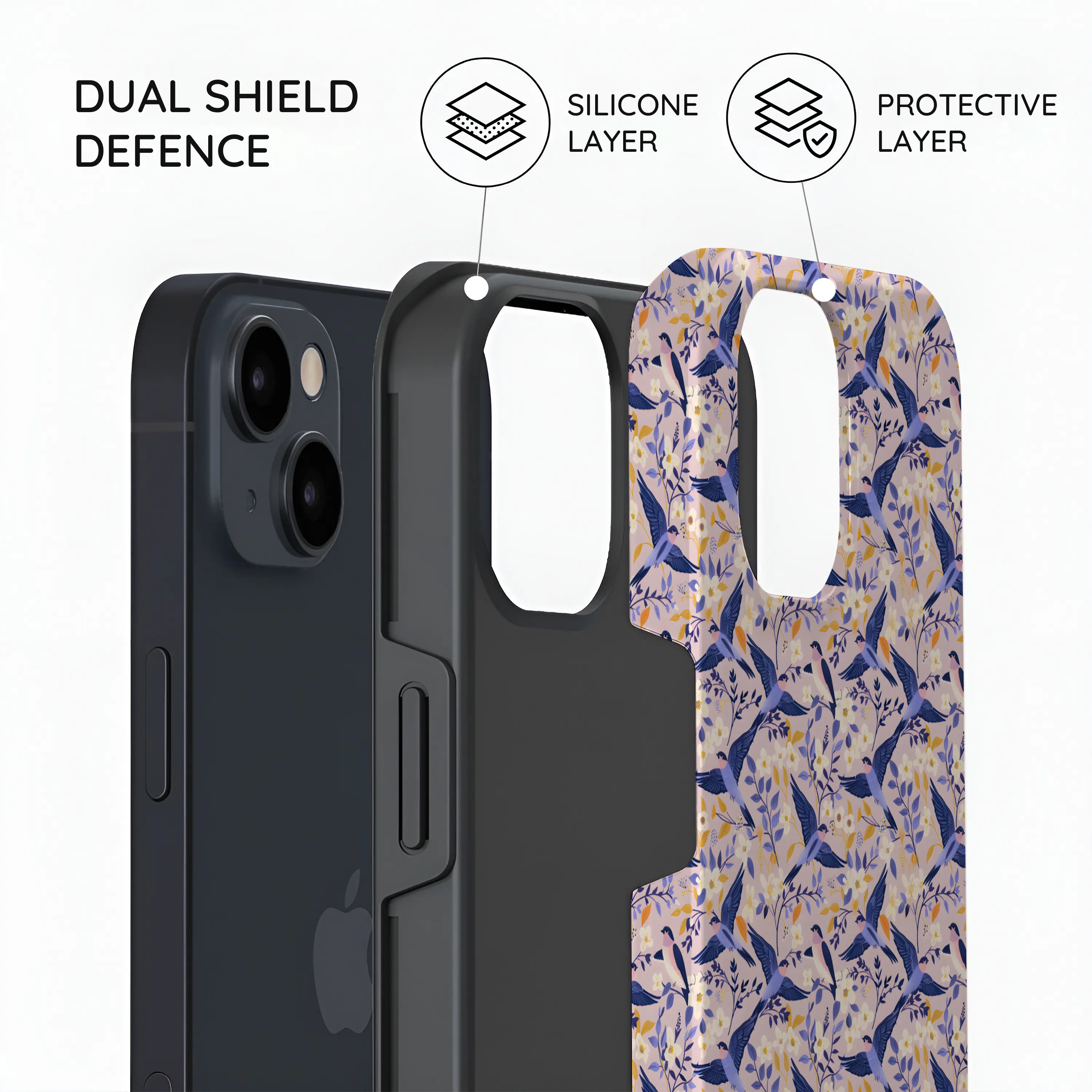 Indigo Serenade - iPhone 13 Case