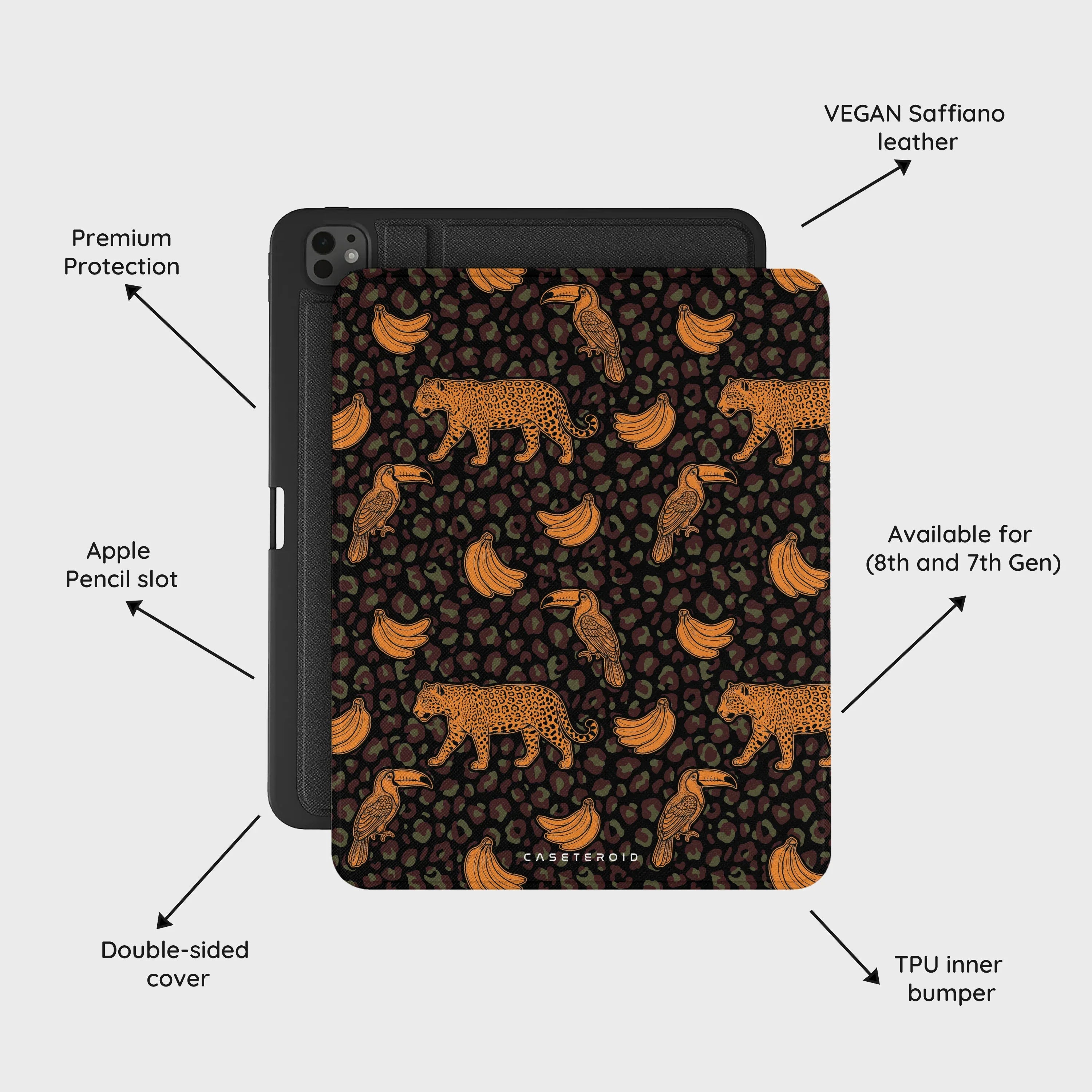 Jungle Safari - iPad Pro 13 (8th/7th Gen) Case