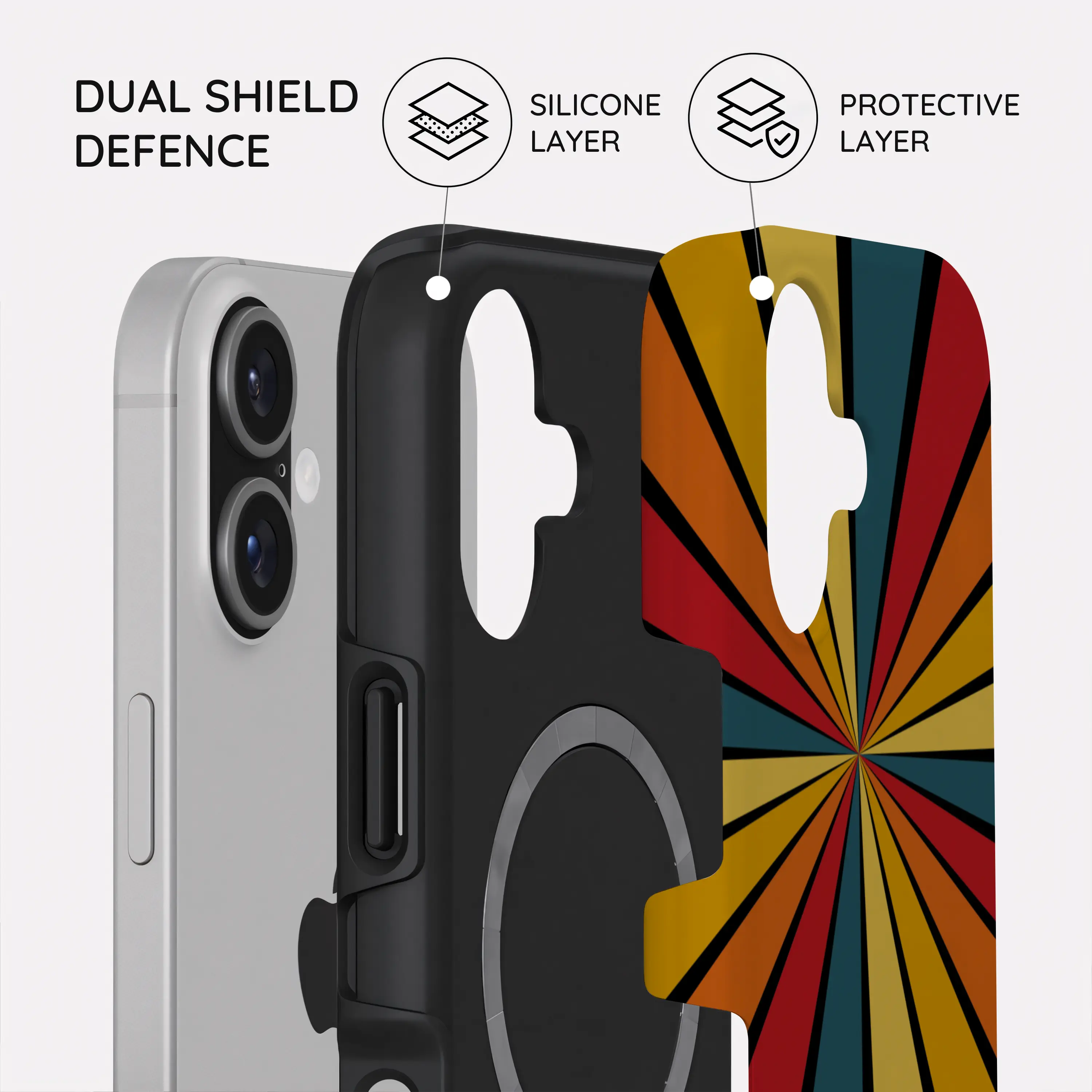 Kaleido Strokes - iPhone 17 Case