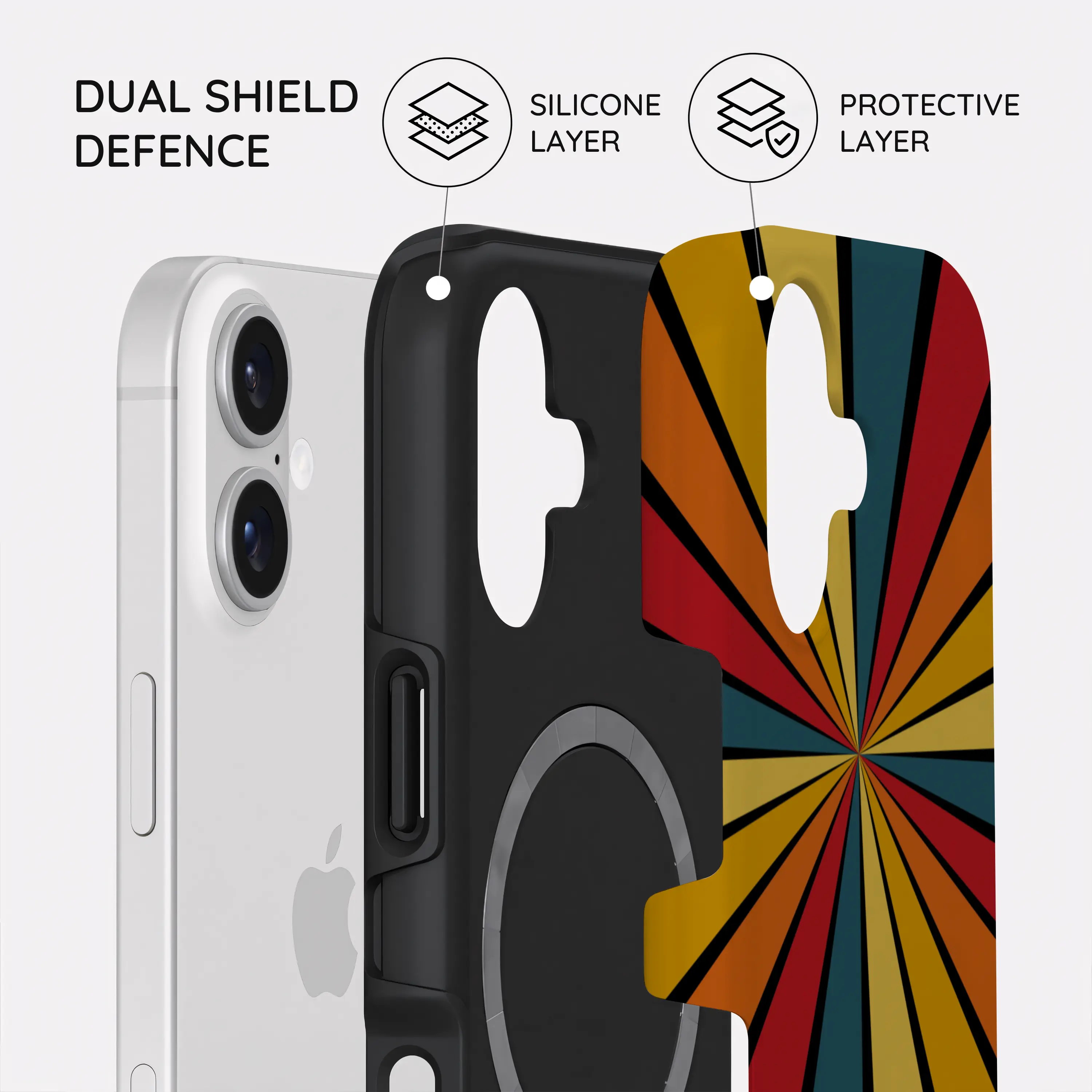 Kaleido Strokes - iPhone 17 Case