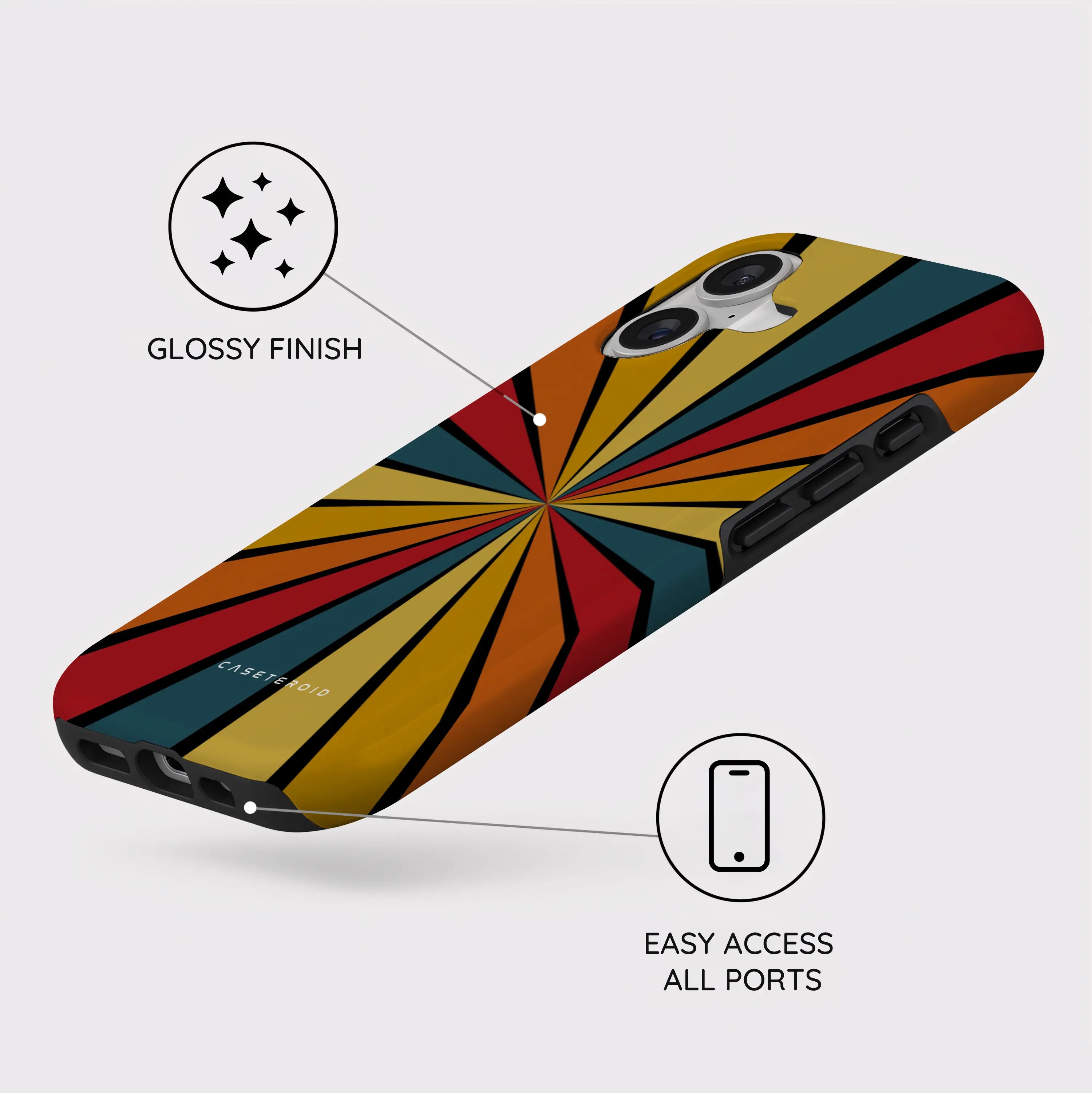 Kaleido Strokes - iPhone 17 Case