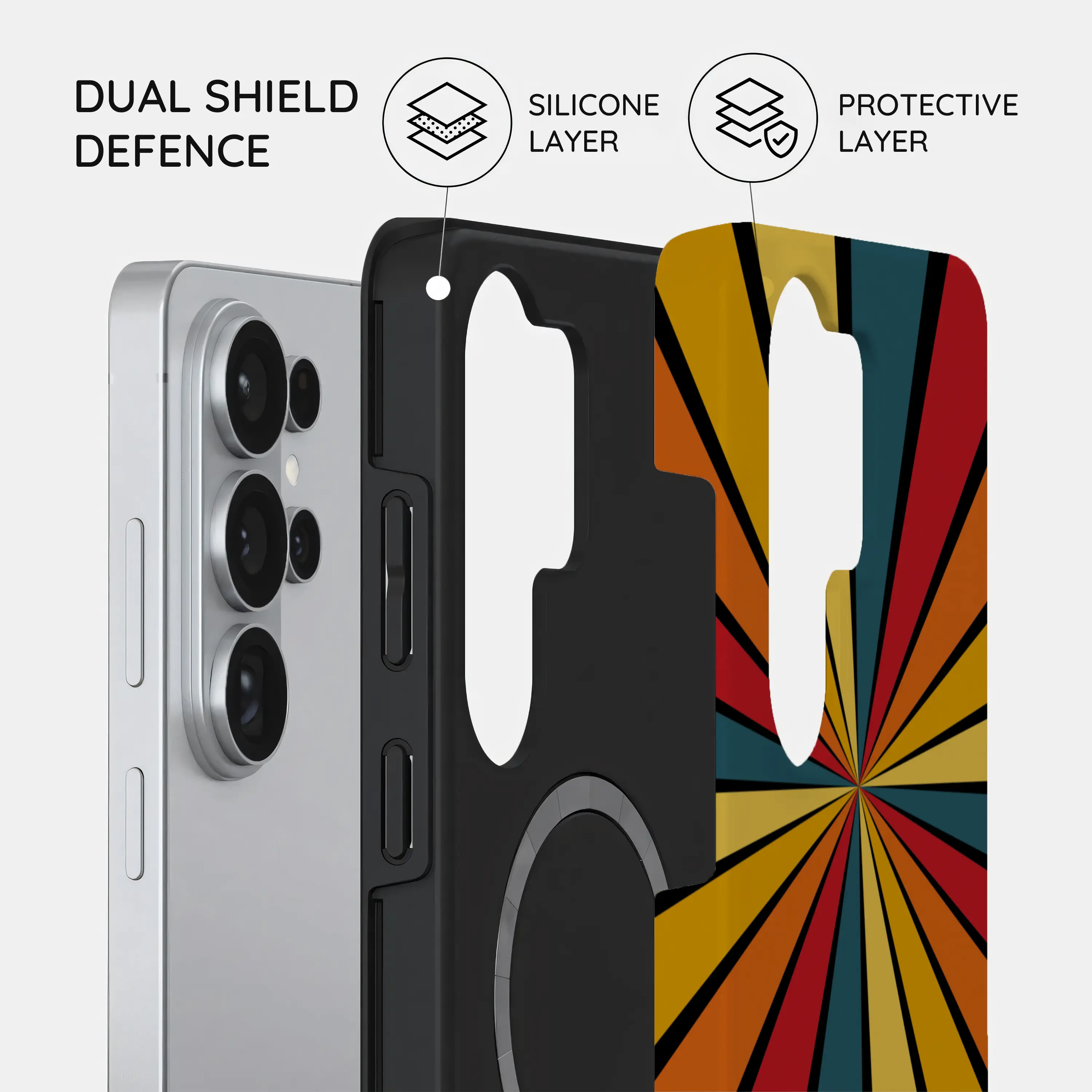 Kaleido Strokes - Samsung Galaxy S26 Ultra Case