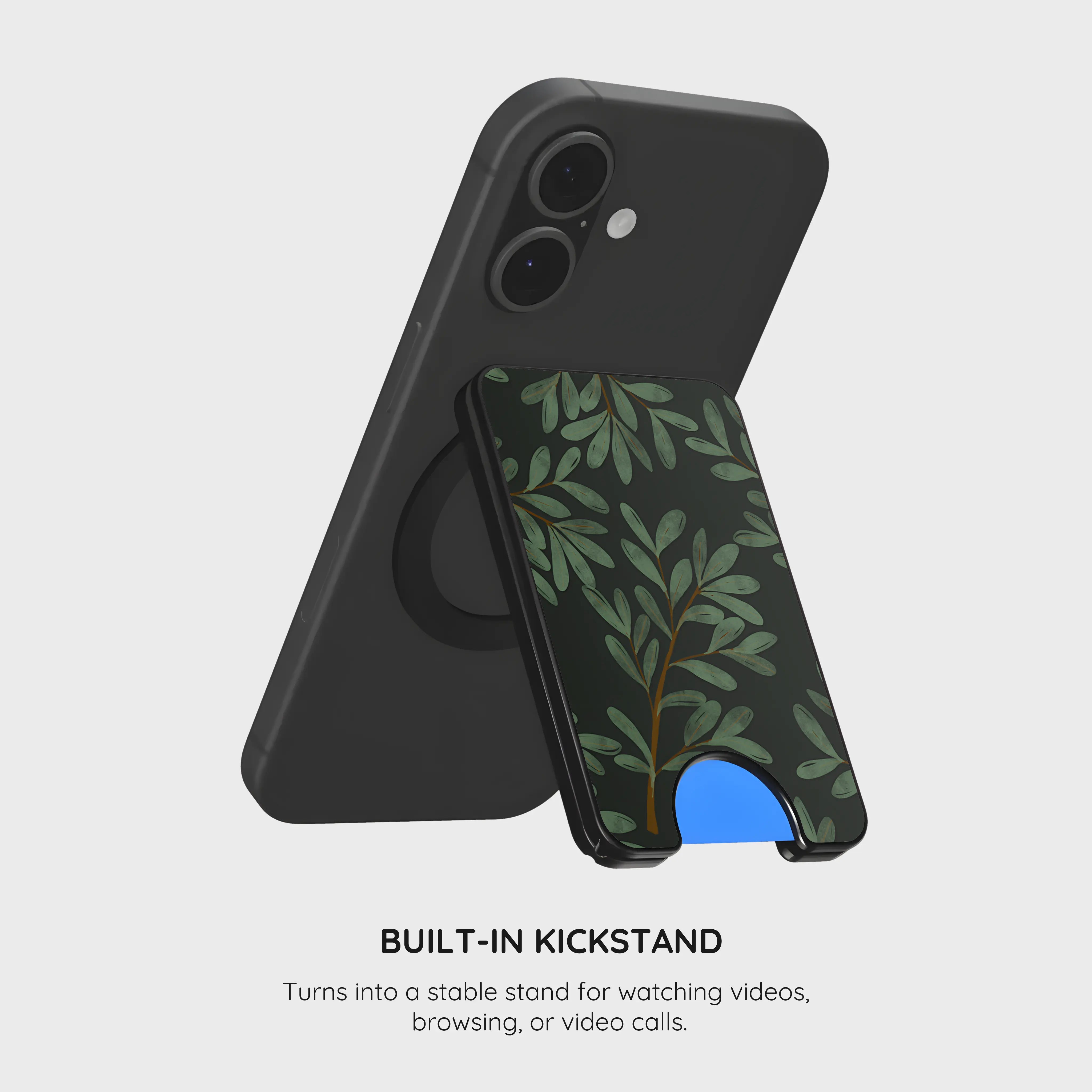 Leafy Canopy - Magnetic Wallet & Stand