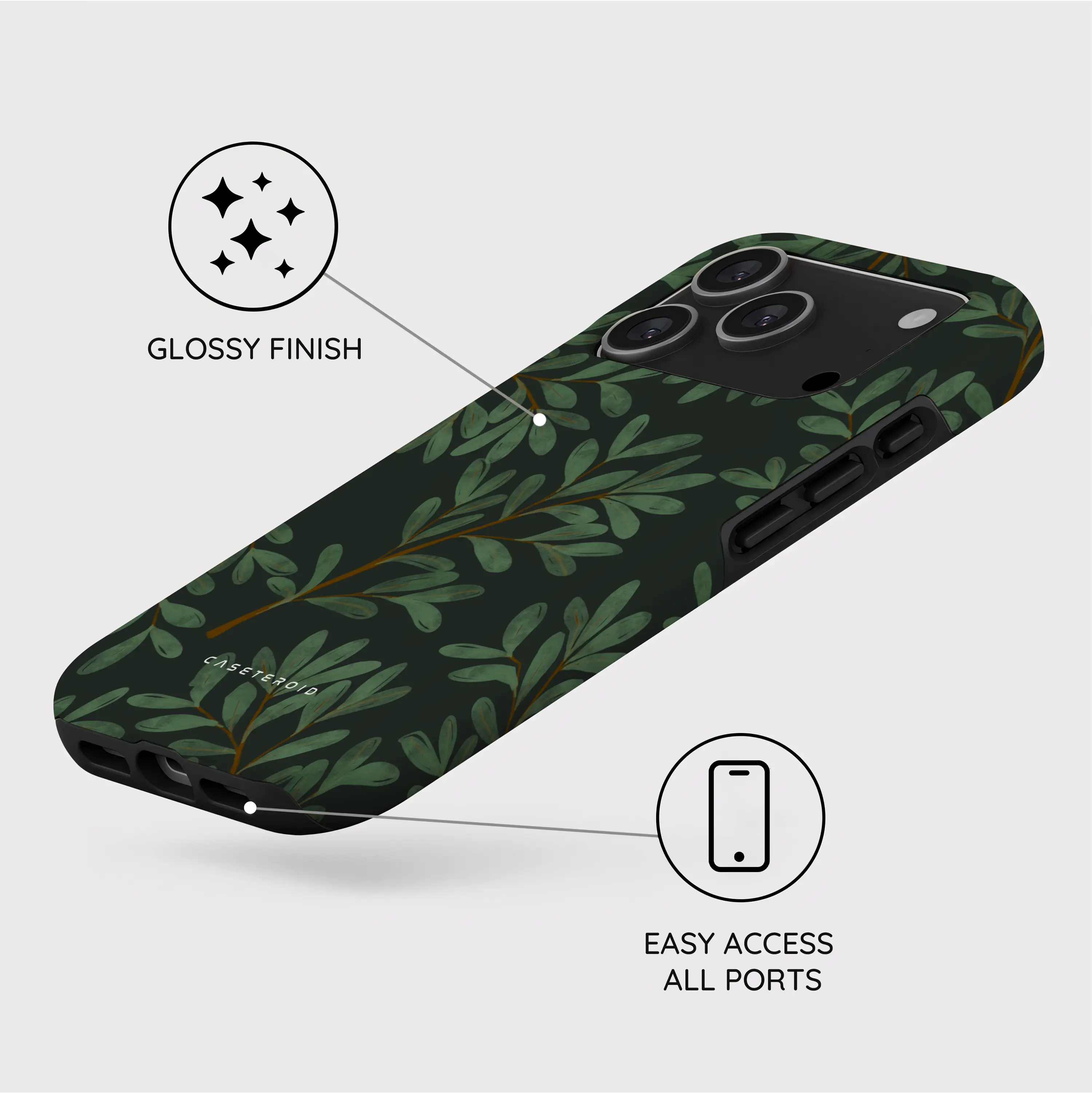 Leafy Canopy - iPhone 17 Pro Case