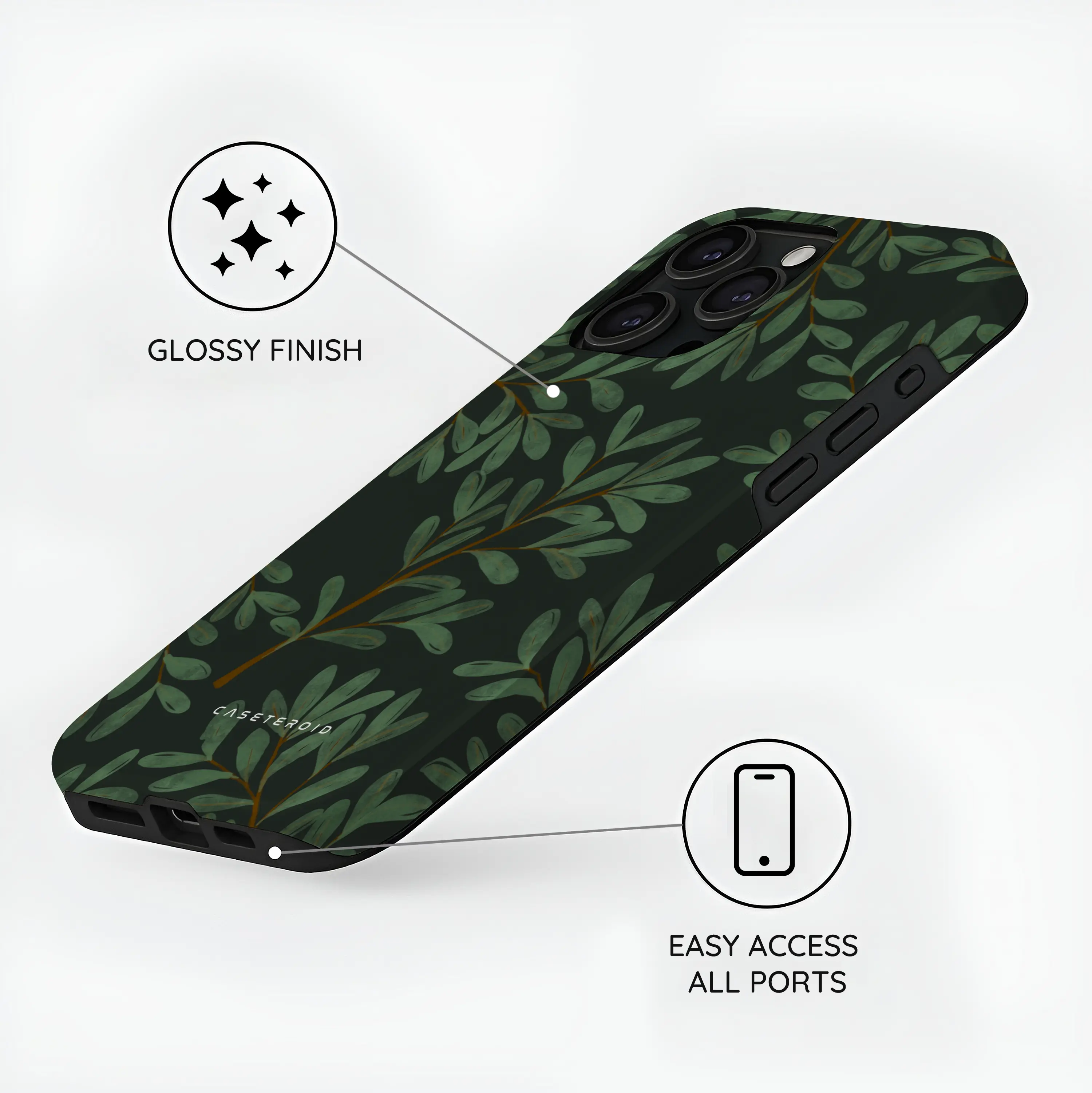 Leafy Canopy - iPhone 15 Pro Case