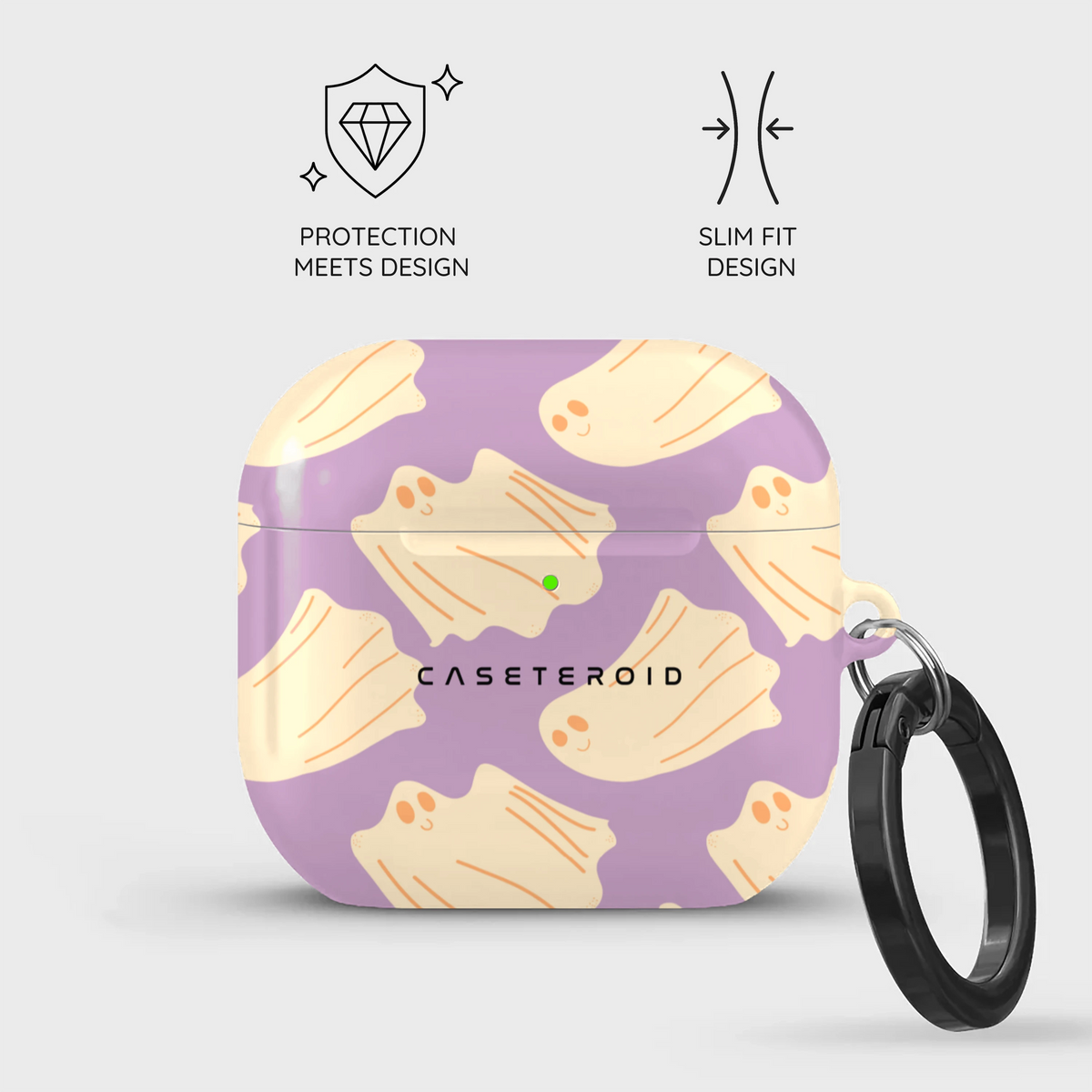Lilac Ghostie AirPods 4 3.webp