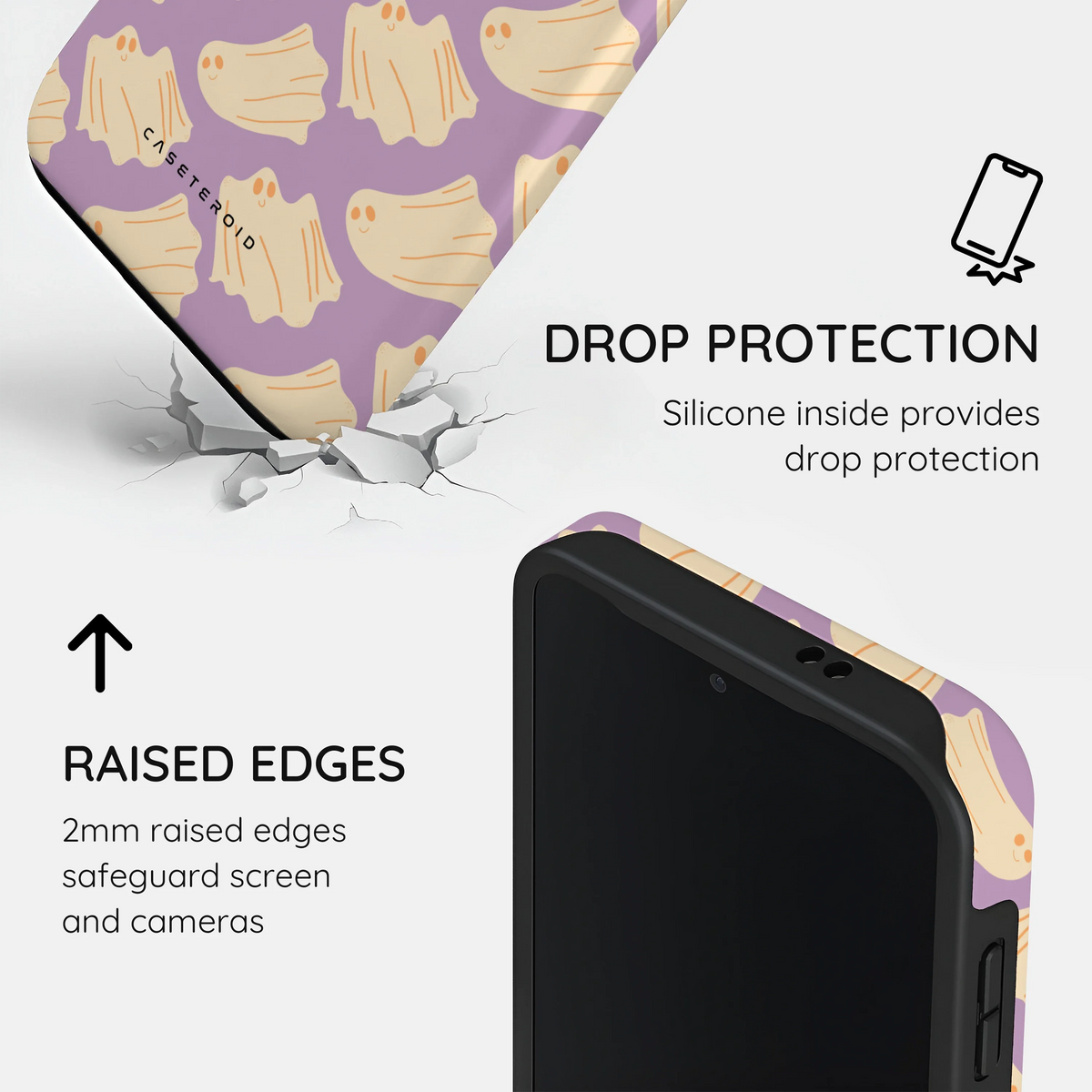 Lilac Ghostie - Samsung Galaxy S24 Case