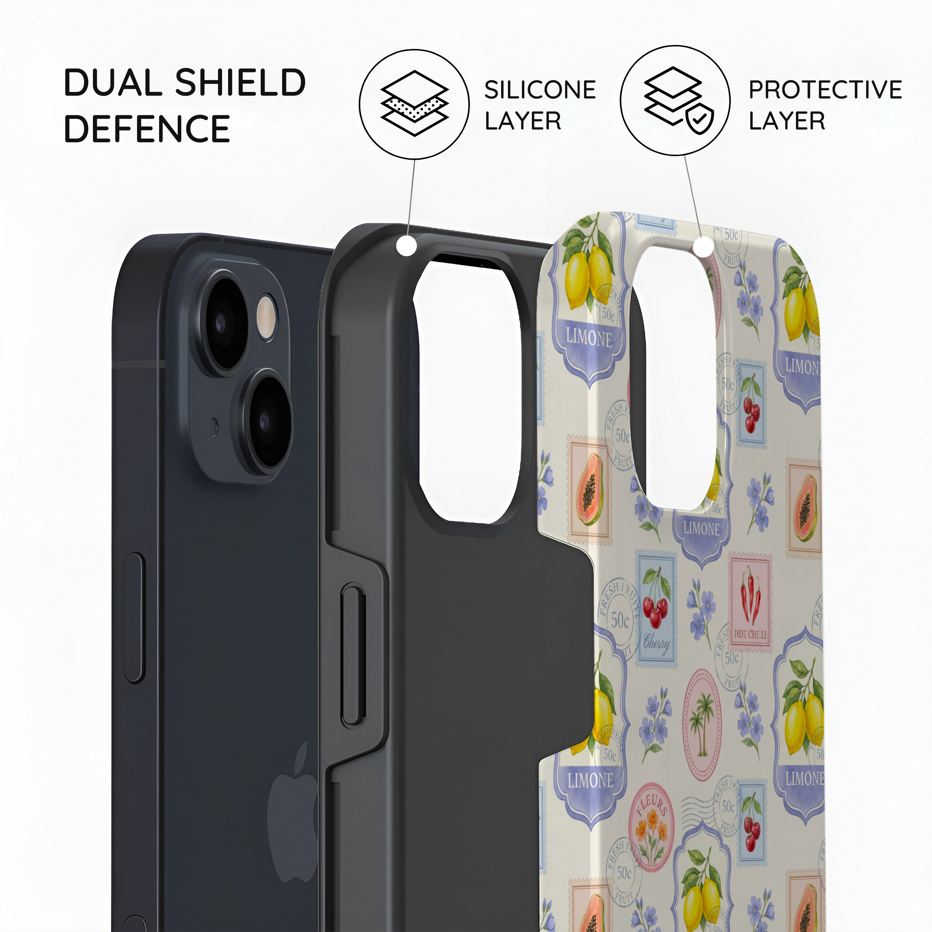 Market Stamps - iPhone 13 Mini Case
