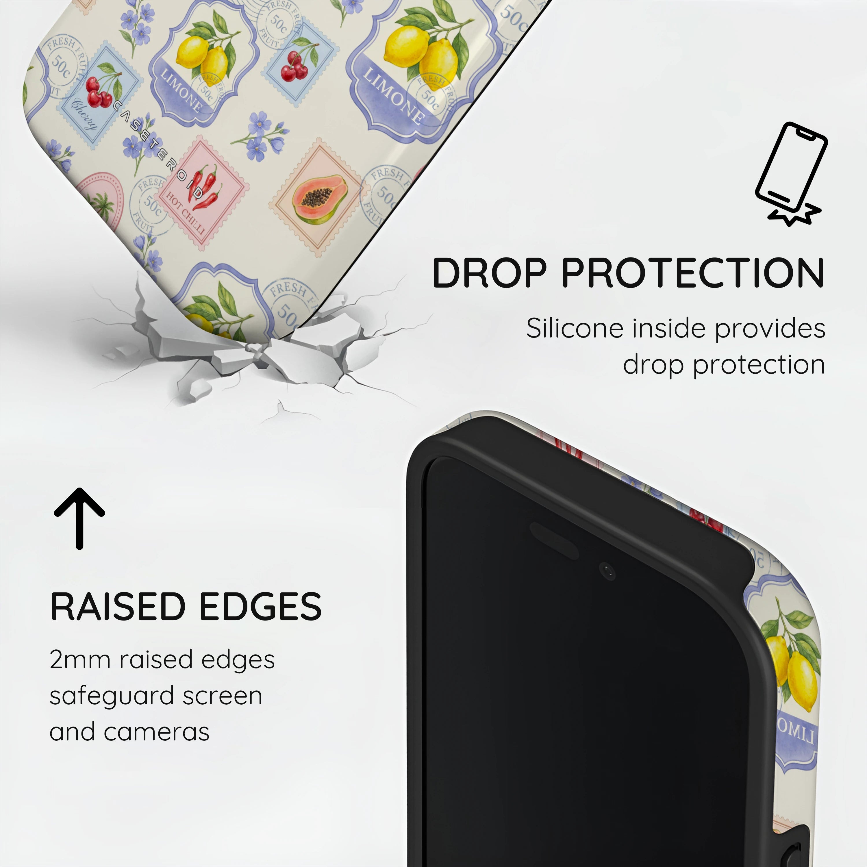 Market Stamps - iPhone 15 Plus Case