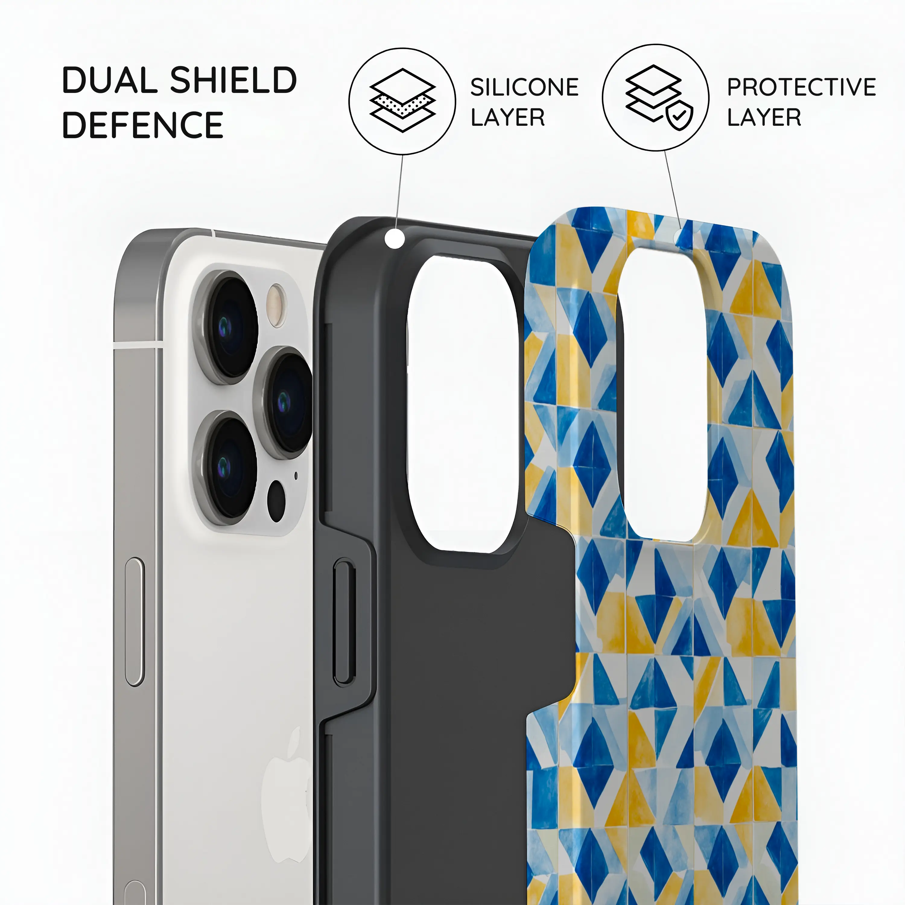 Mediterranean Mosaic - iPhone 14 Pro Case