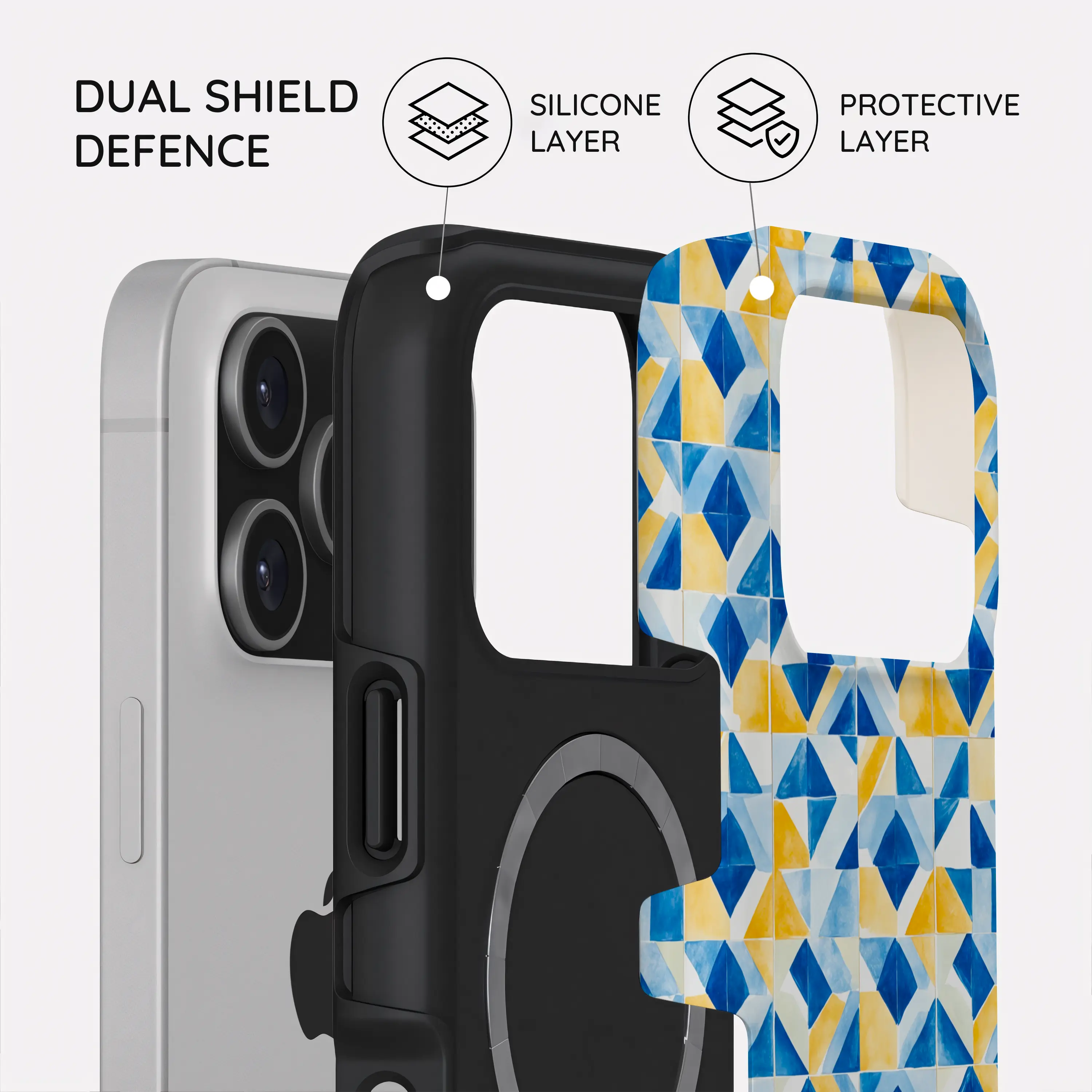 Mediterranean Mosaic - iPhone 17 Pro Case