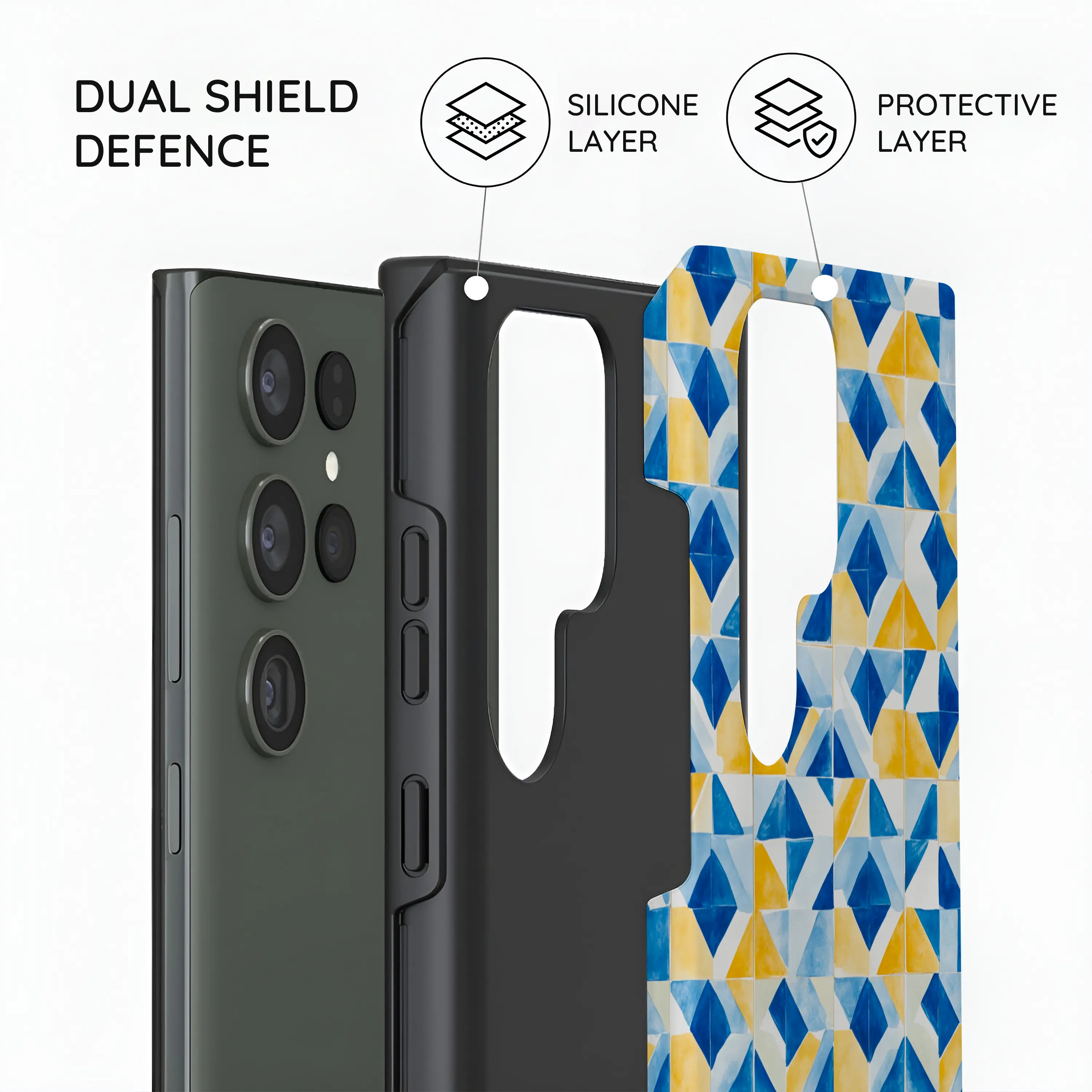 Mediterranean Mosaic - Samsung Galaxy S23 Ultra Case