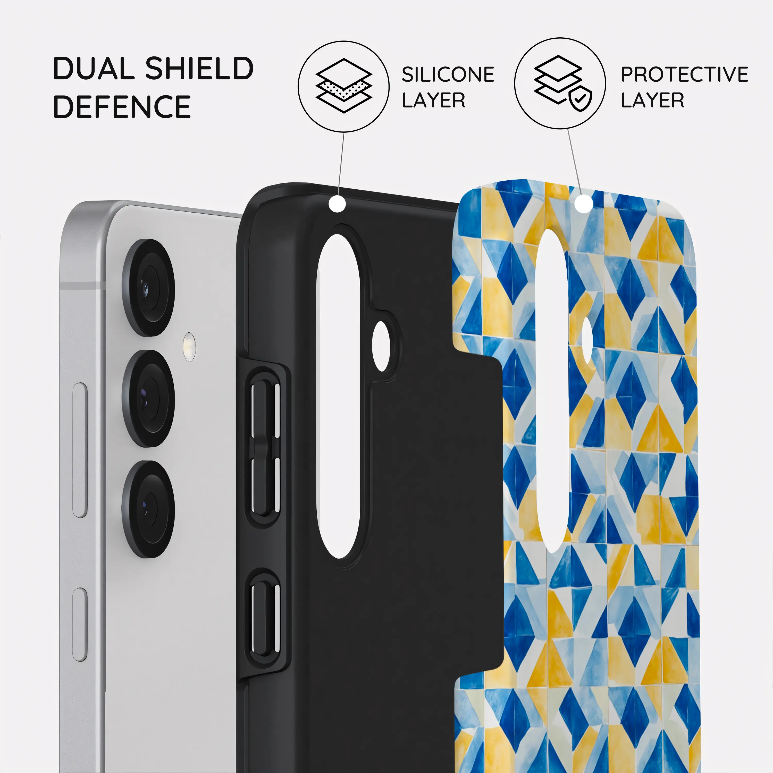 Mediterranean Mosaic - Samsung Galaxy S25 Plus Case