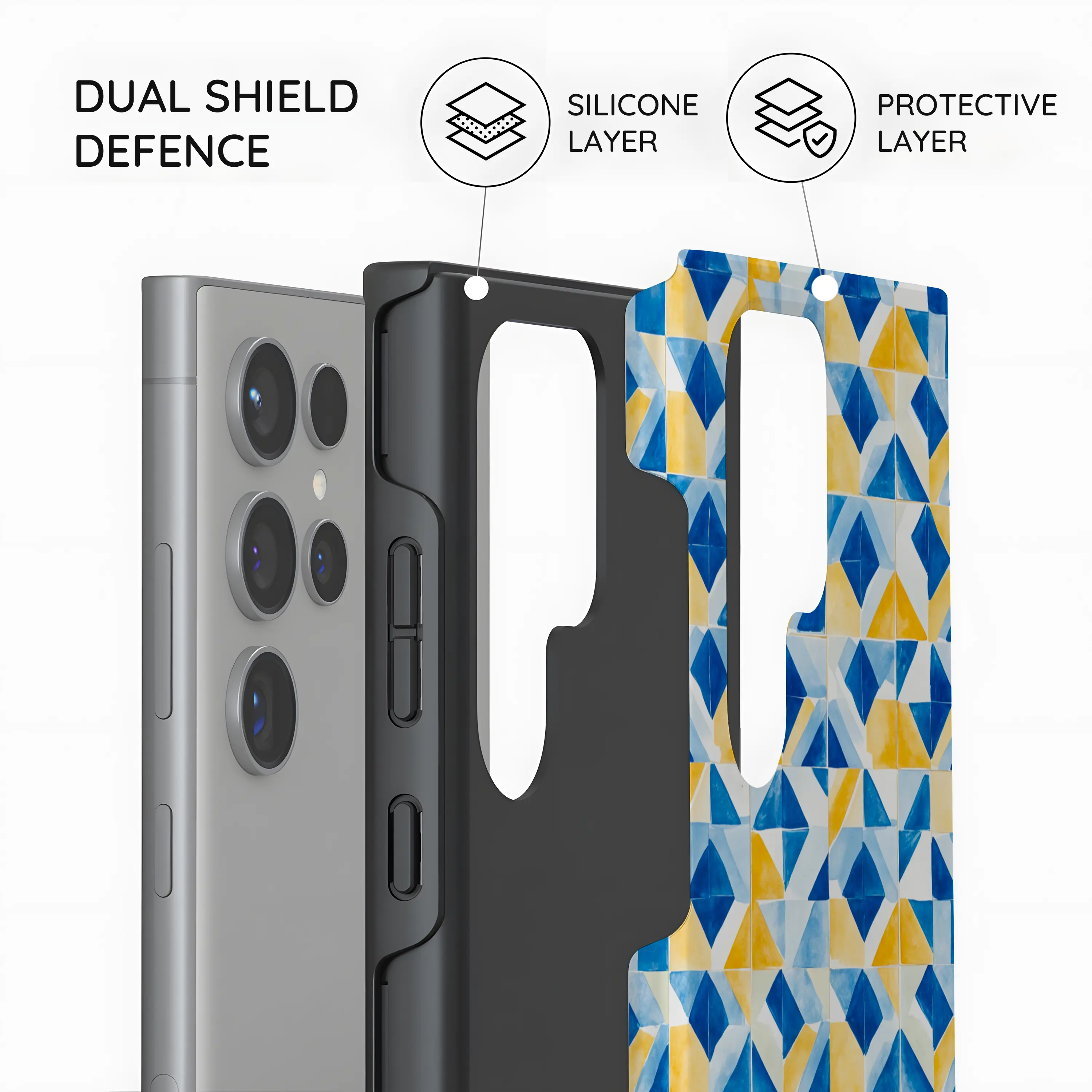 Mediterranean Mosaic - Samsung Galaxy S24 Ultra Case