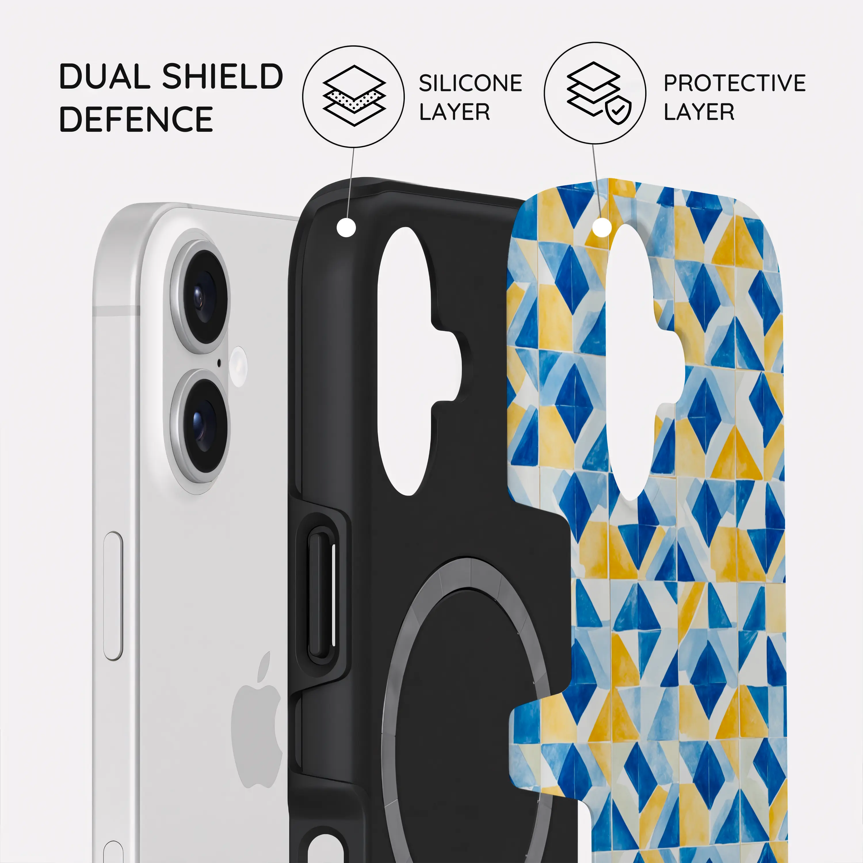 Mediterranean Mosaic - iPhone 17 Case