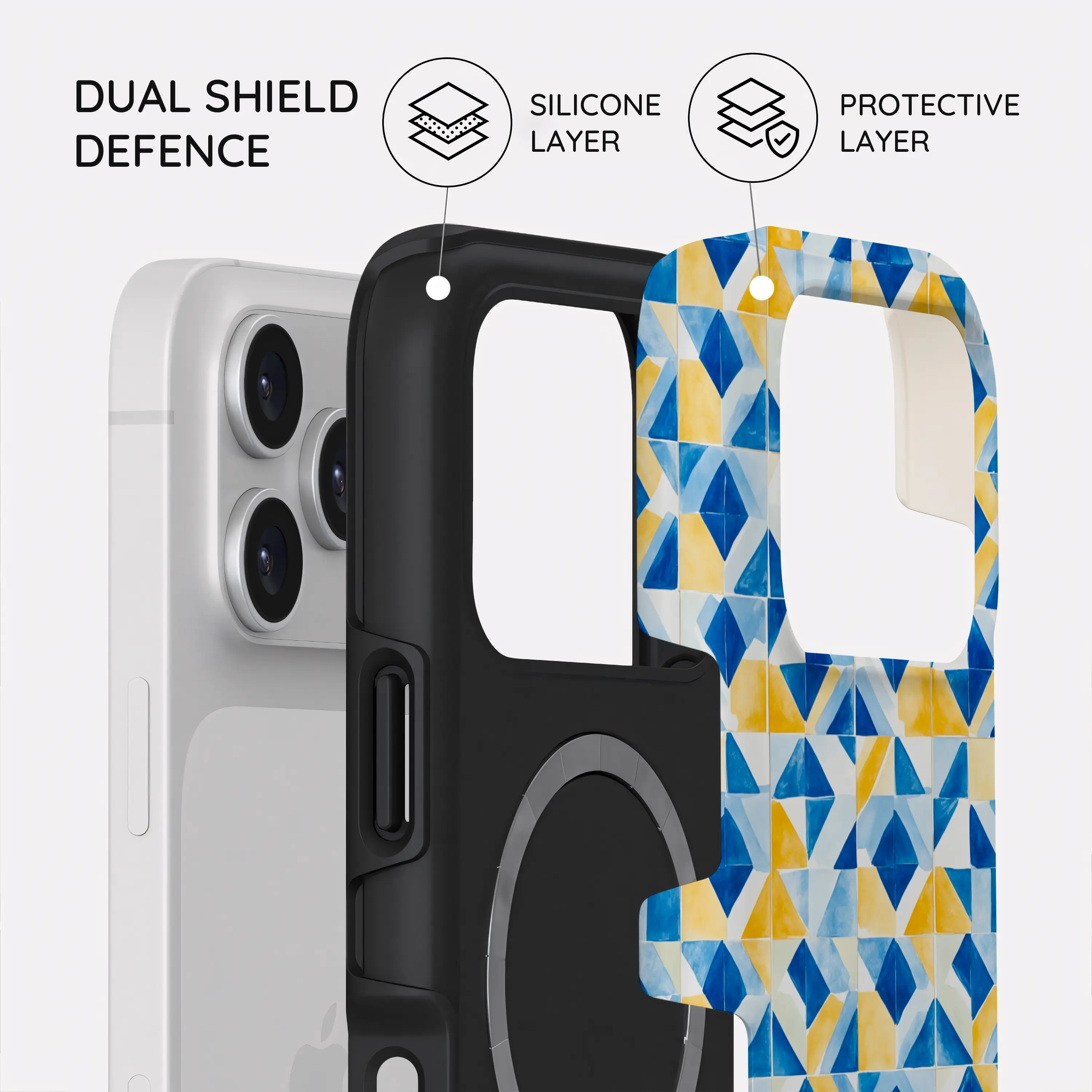 Mediterranean Mosaic - iPhone 17 Pro Case