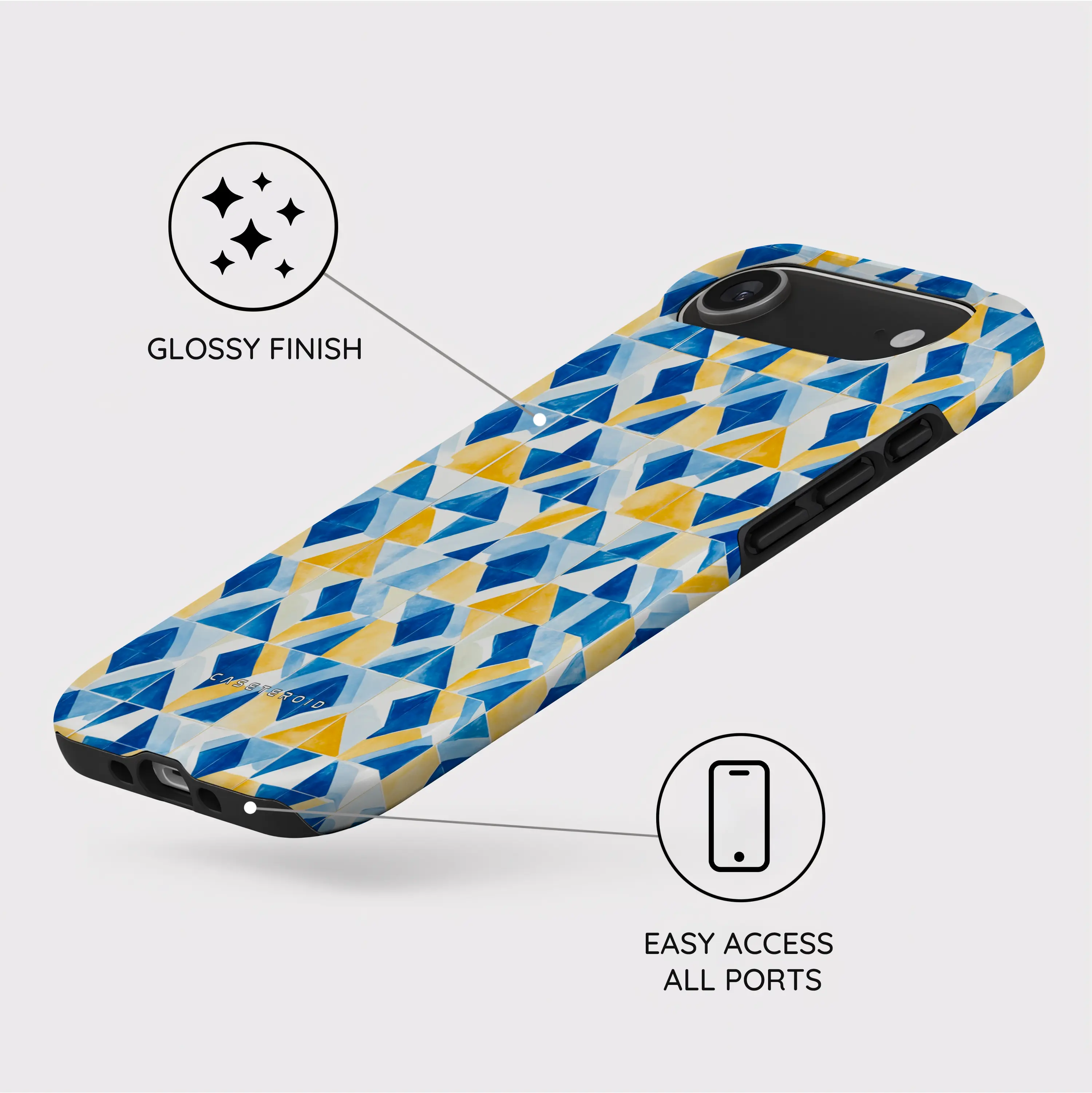 Mediterranean Mosaic - iPhone 17 Air Case