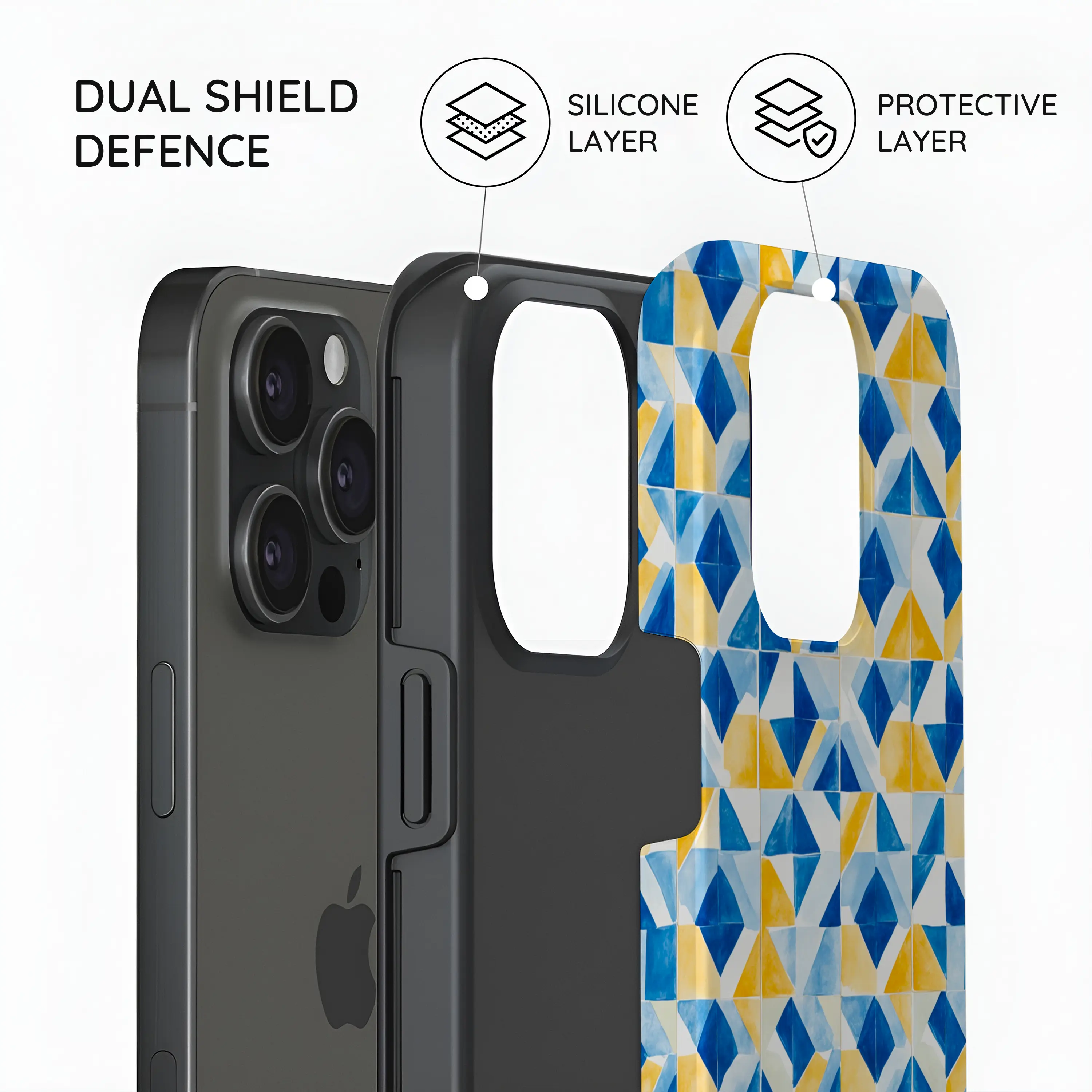 Mediterranean Mosaic - iPhone 15 Pro Case
