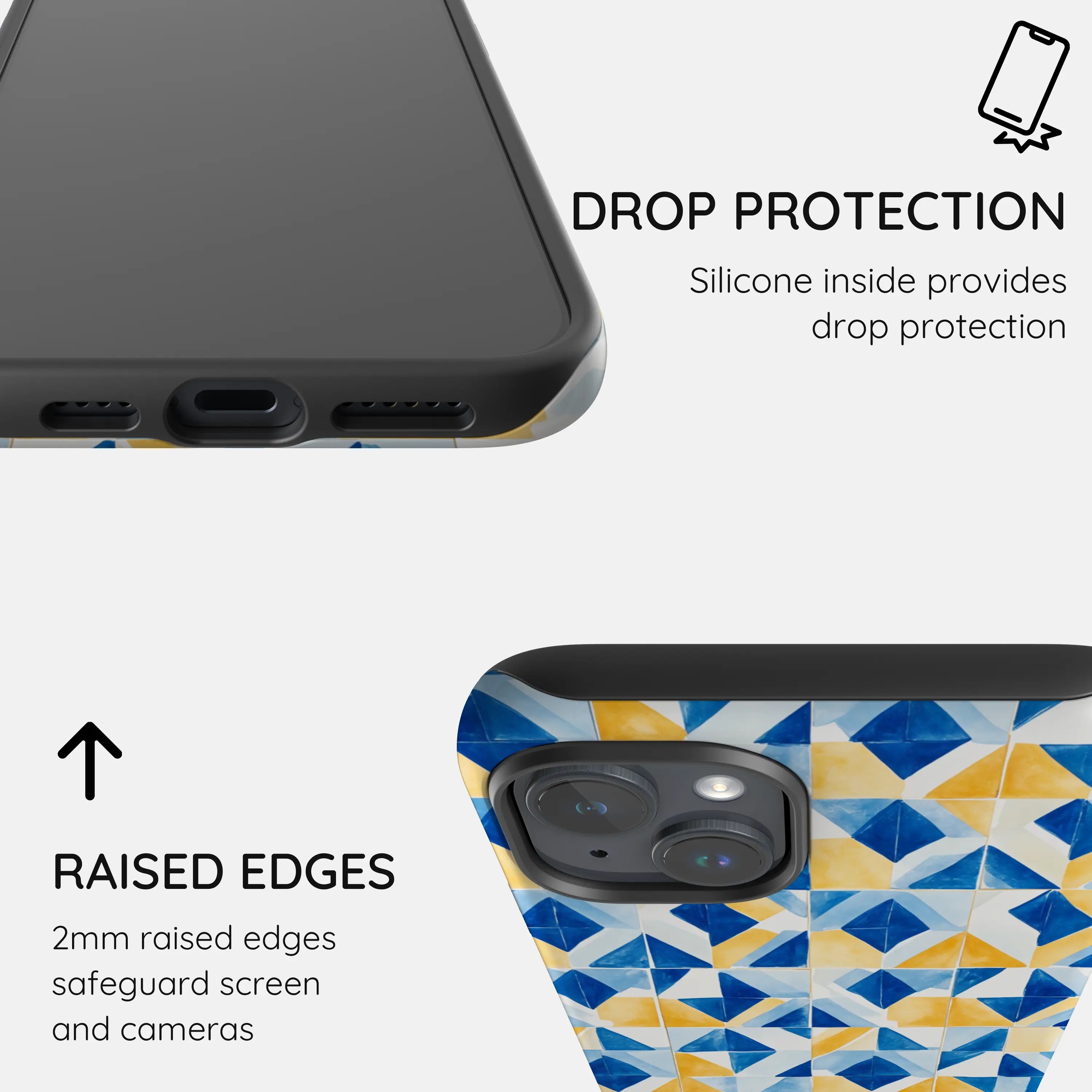 Mediterranean Mosaic - iPhone 15 Plus Case