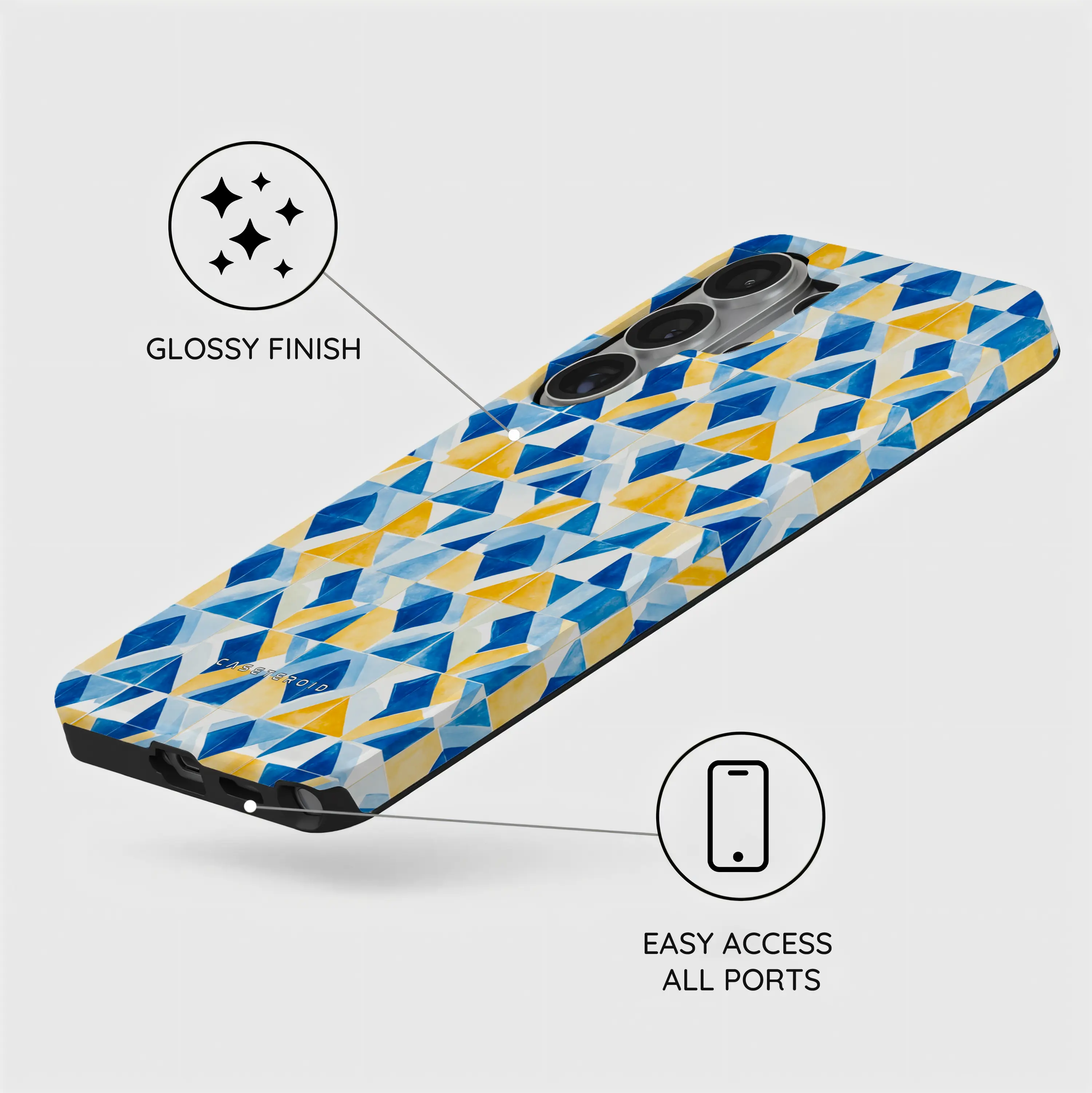 Mediterranean Mosaic - Samsung Galaxy S26 Ultra Case