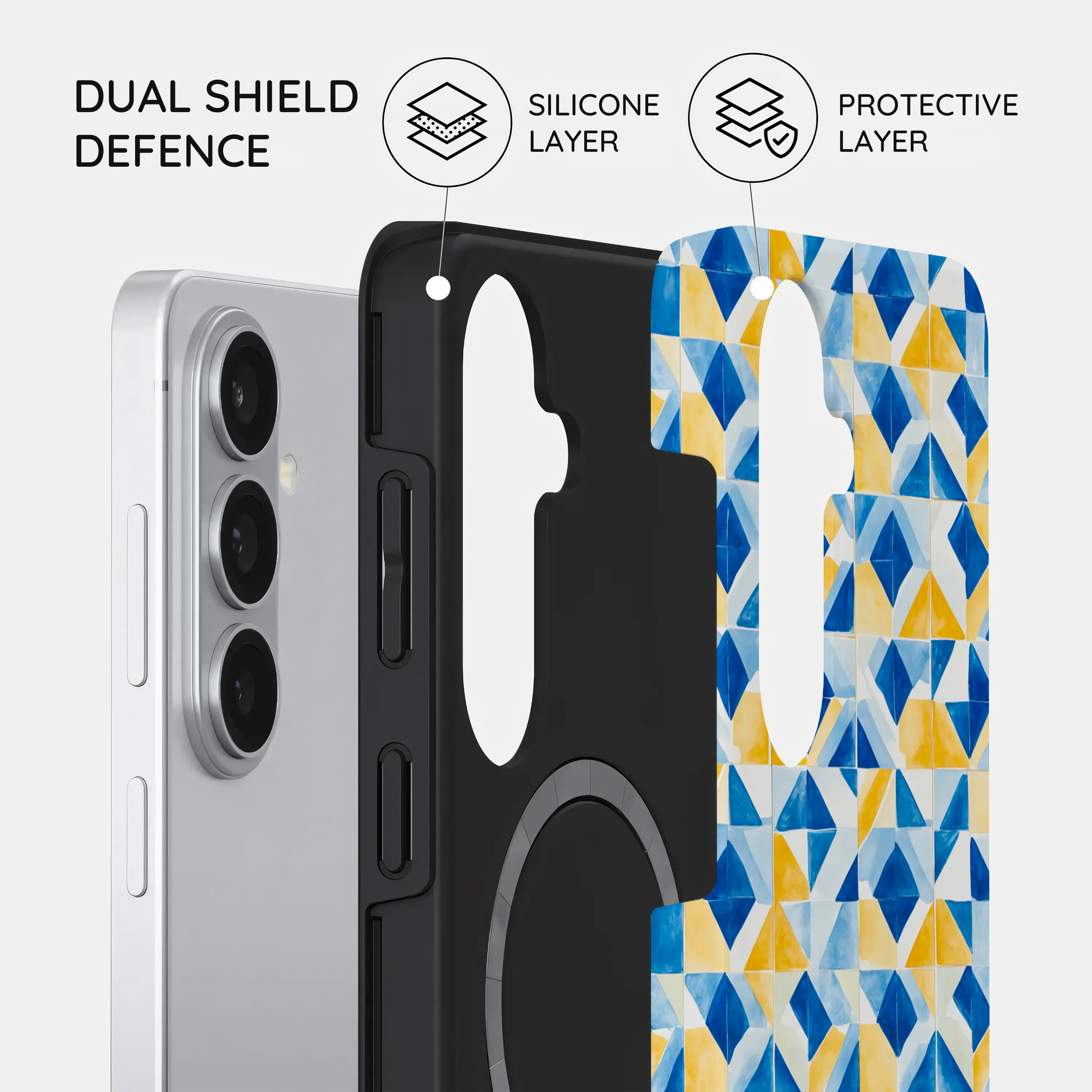 Mediterranean Mosaic - Samsung Galaxy S26 Case