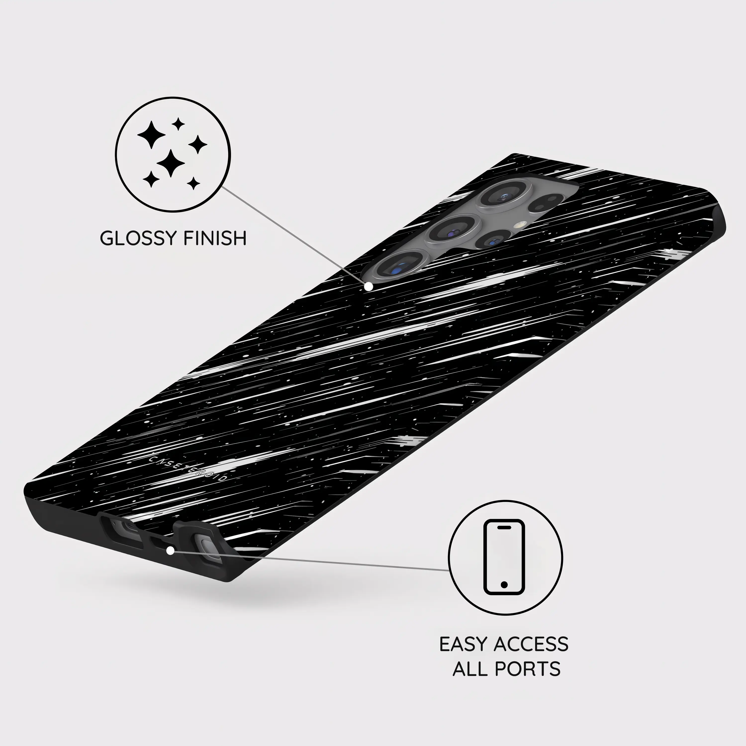 Meteor Rush - Samsung Galaxy S24 Ultra Case