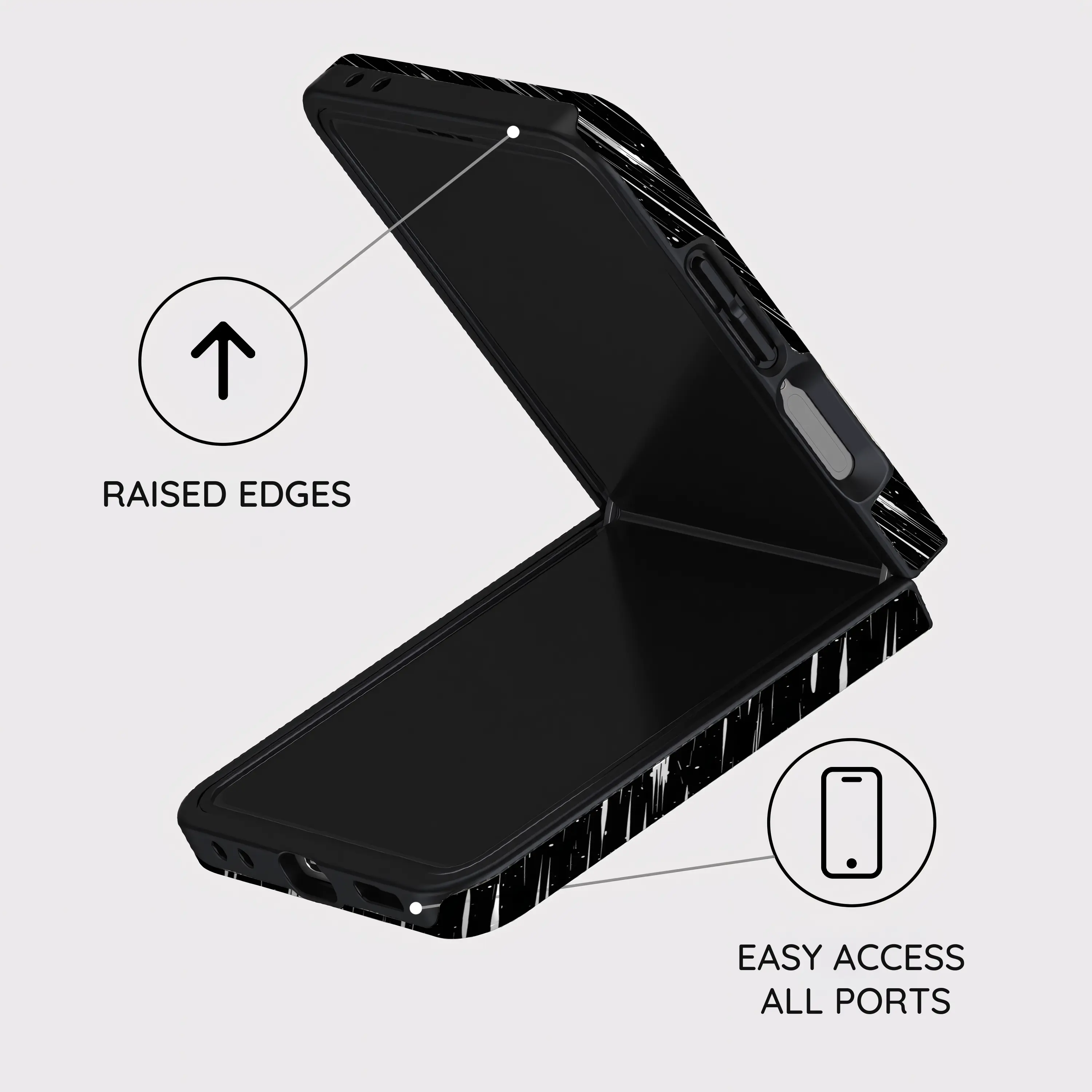 Meteor Rush - Samsung Galaxy Z Flip 7 Case