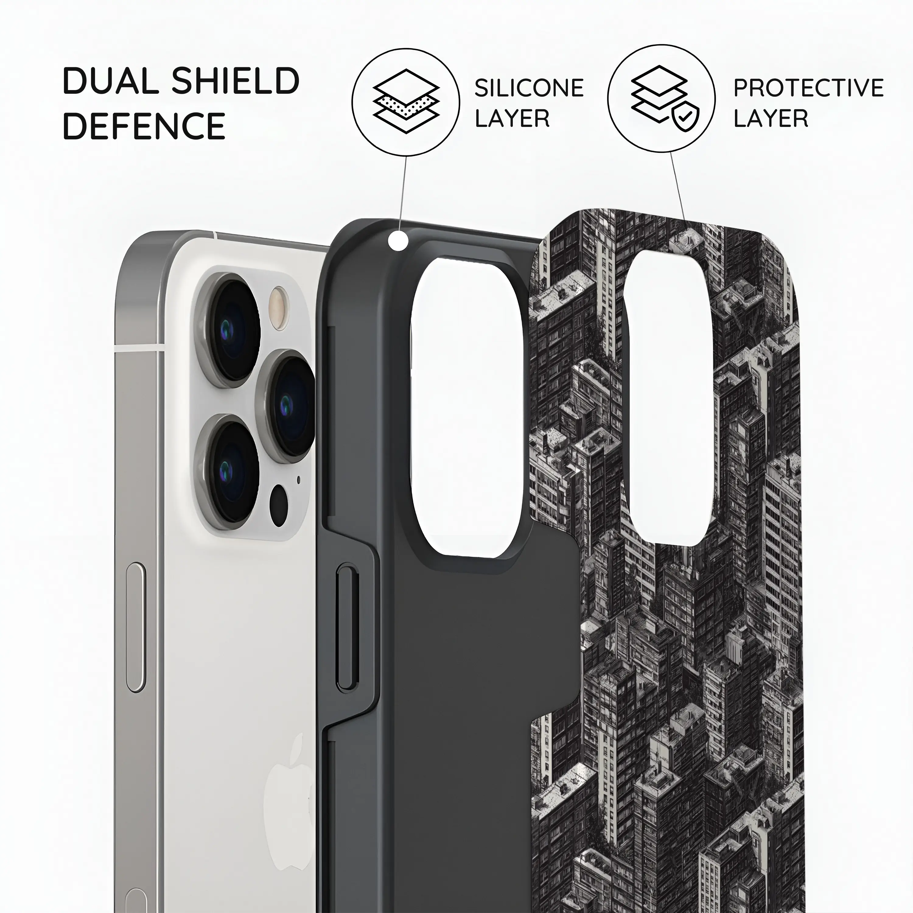 Metropolis Ink - iPhone 14 Pro Max Case