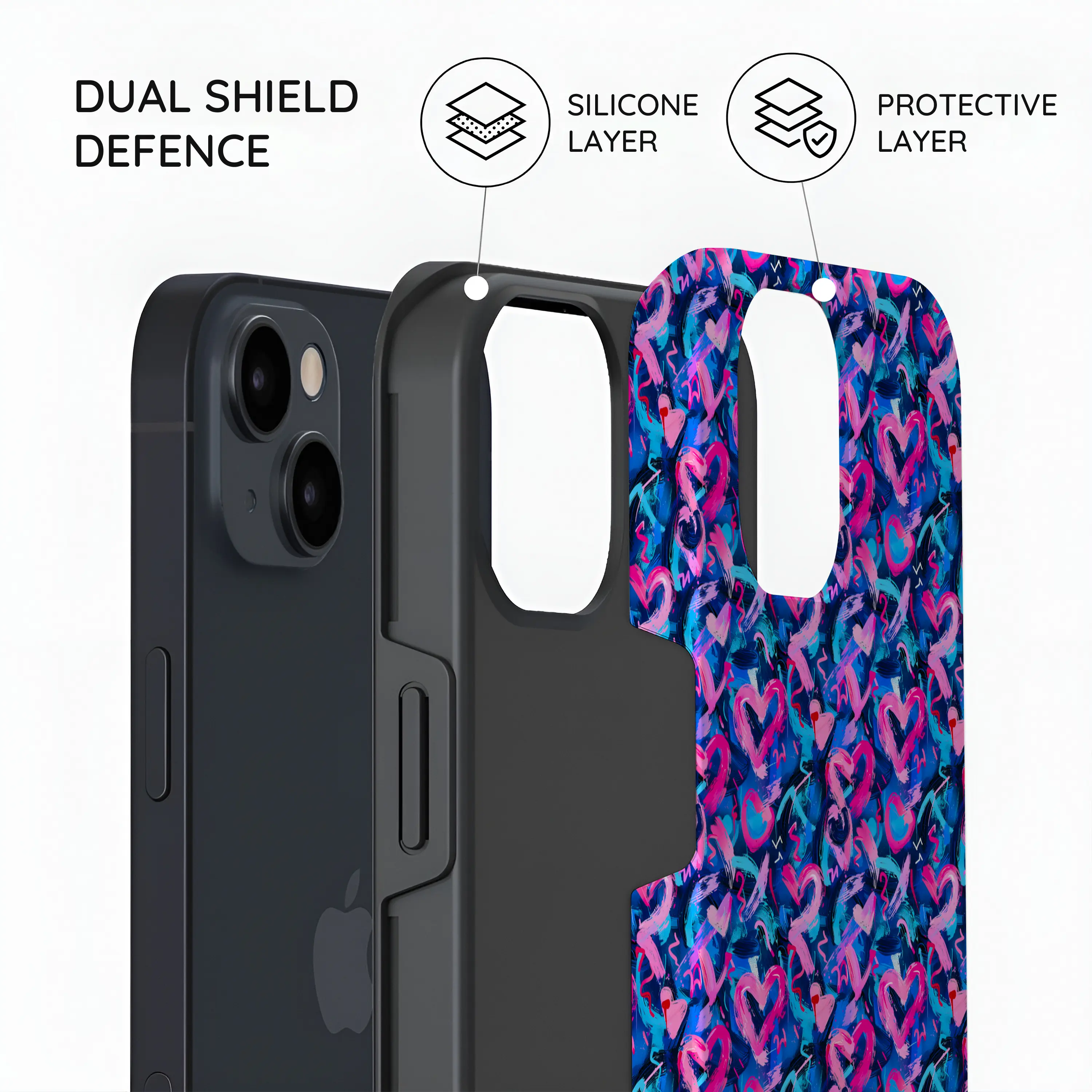 Midnight Pulse - iPhone 15 Case