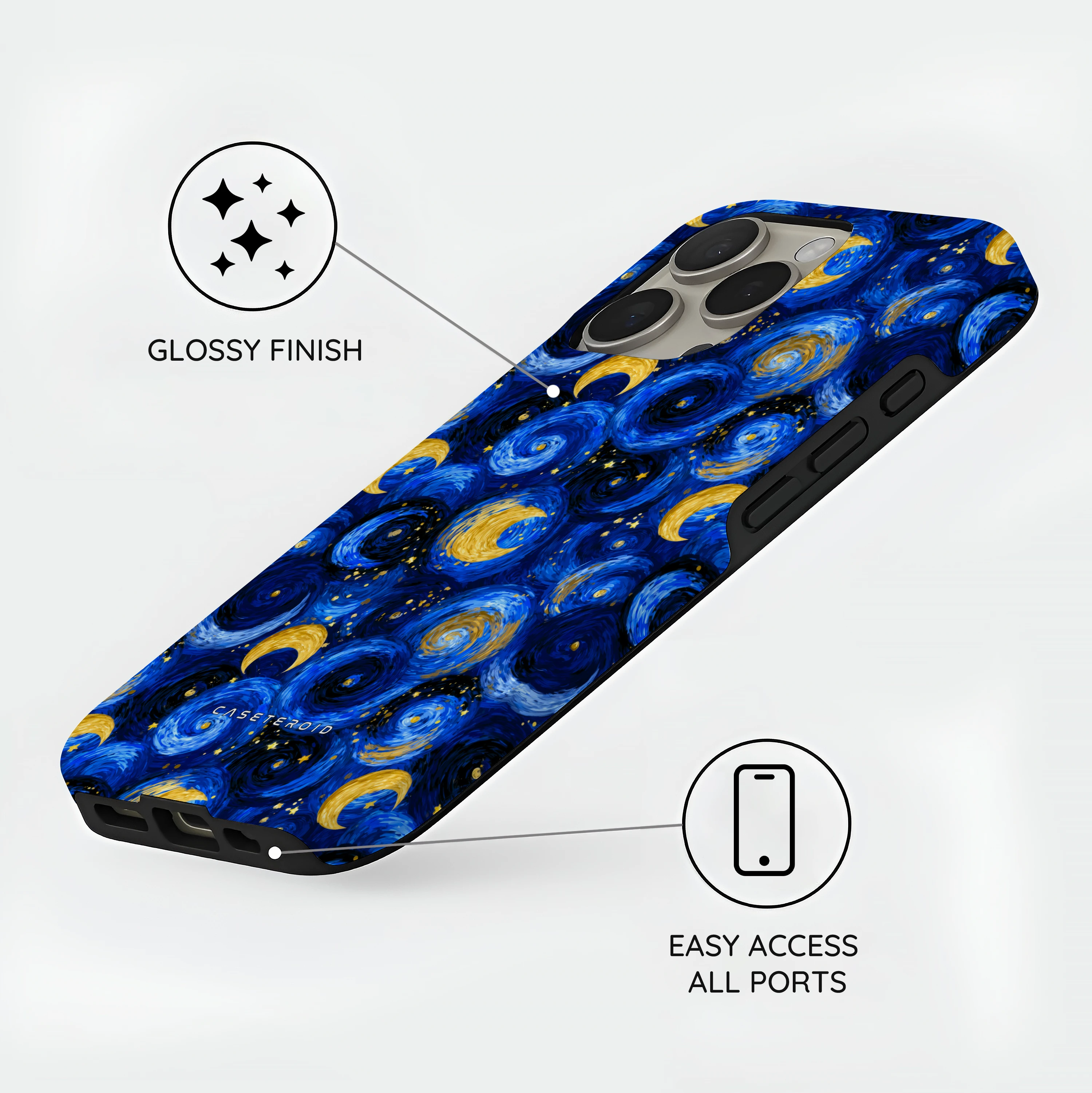 Midnight Sky - iPhone 16 Pro Case